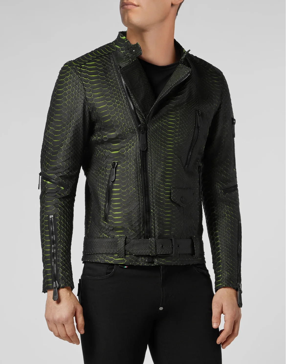 Leather Biker Luxury, цвет: Черный