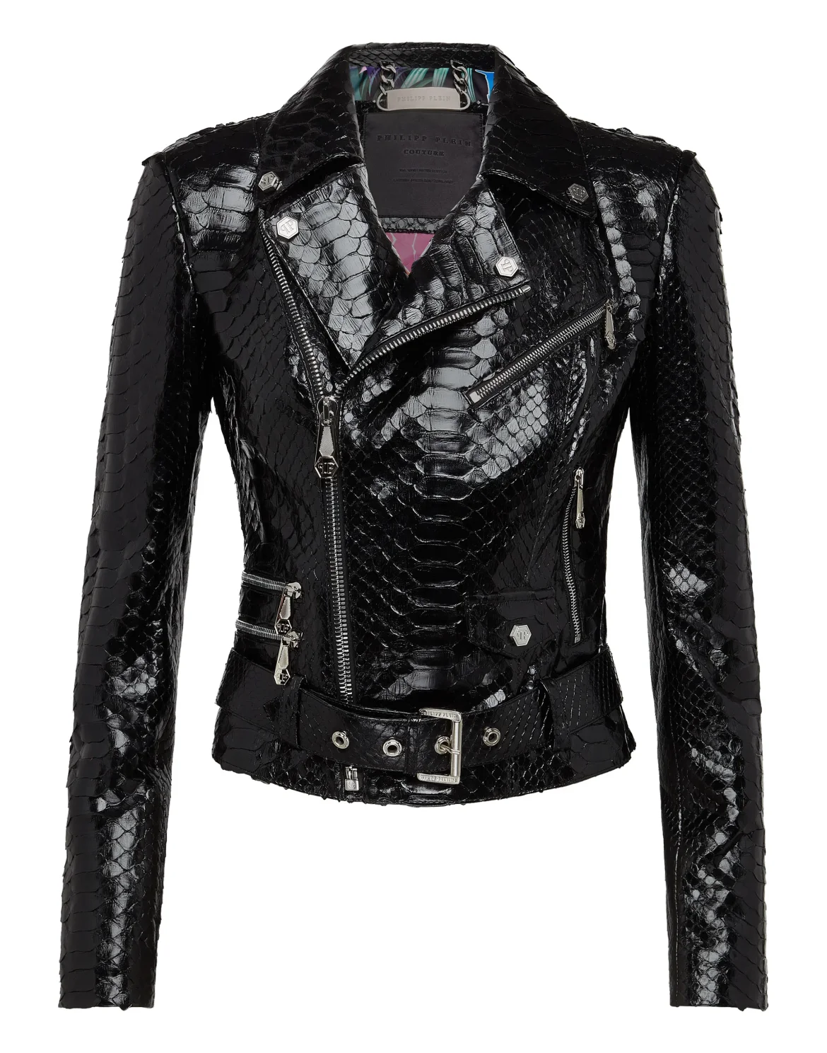 Leather Biker Rock PP, цвет: Черный
