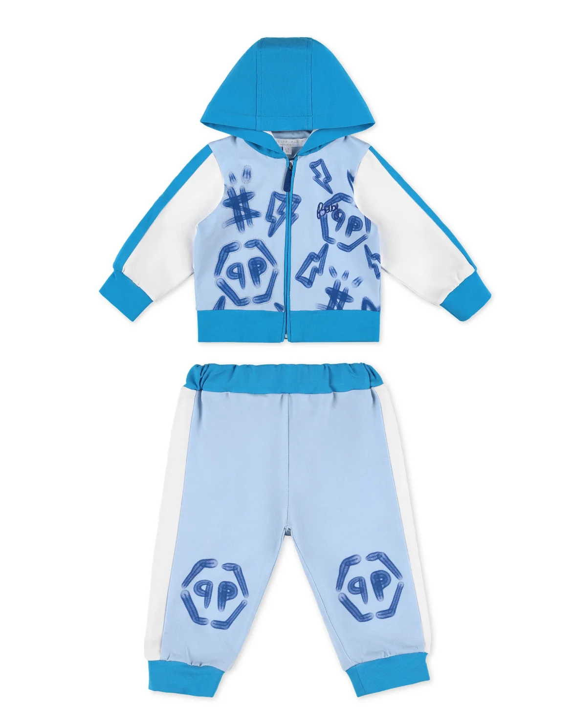Hoodie/Trousers Monogram, цвет: Голубой