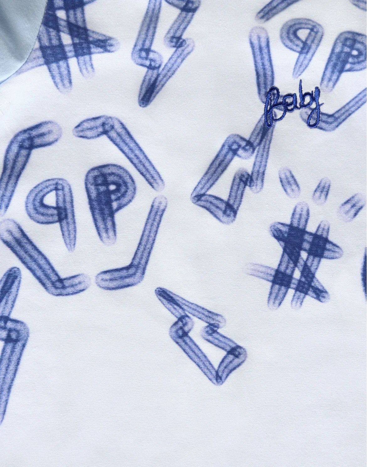 Rompers Monogram, цвет: Голубой