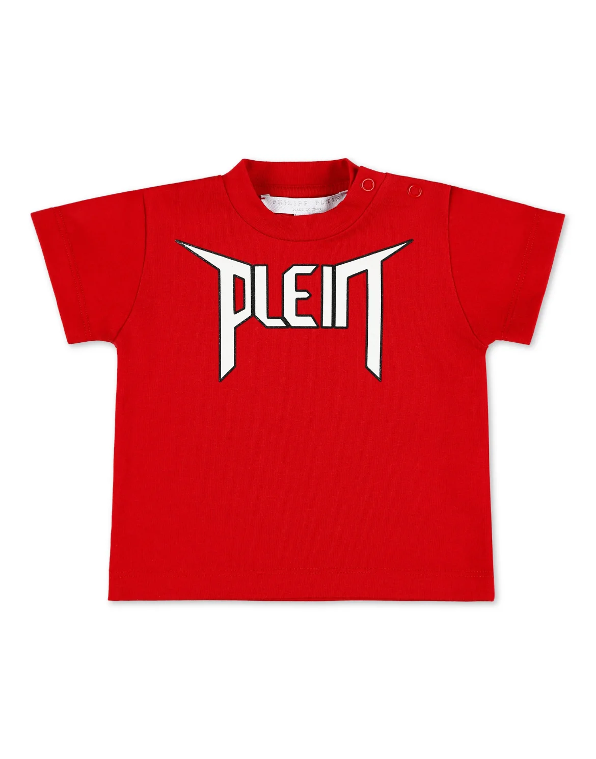 T-shirt Round Neck SS Iconic Plein, цвет: Красный