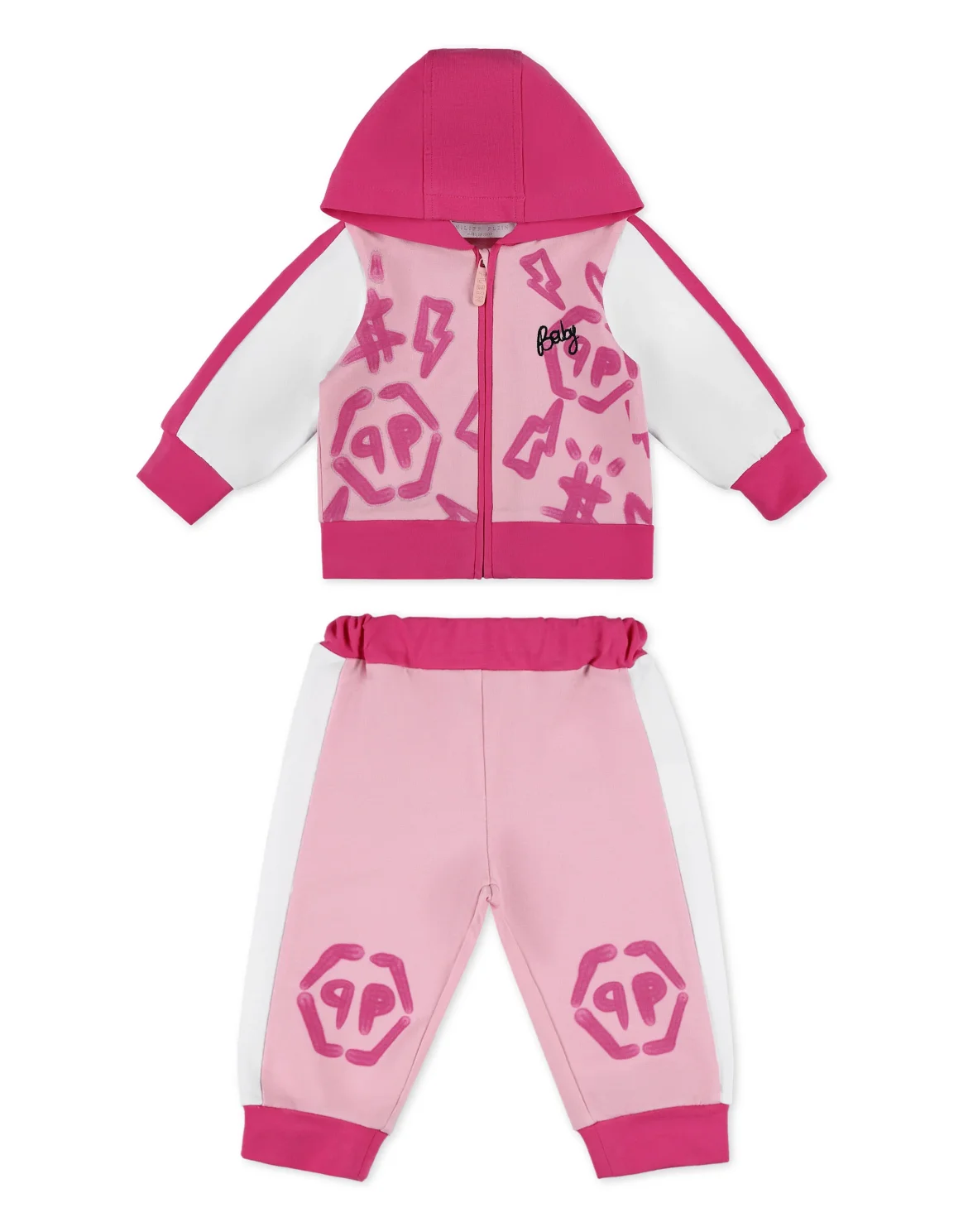 Hoodie/Trousers Monogram, цвет: Розовый
