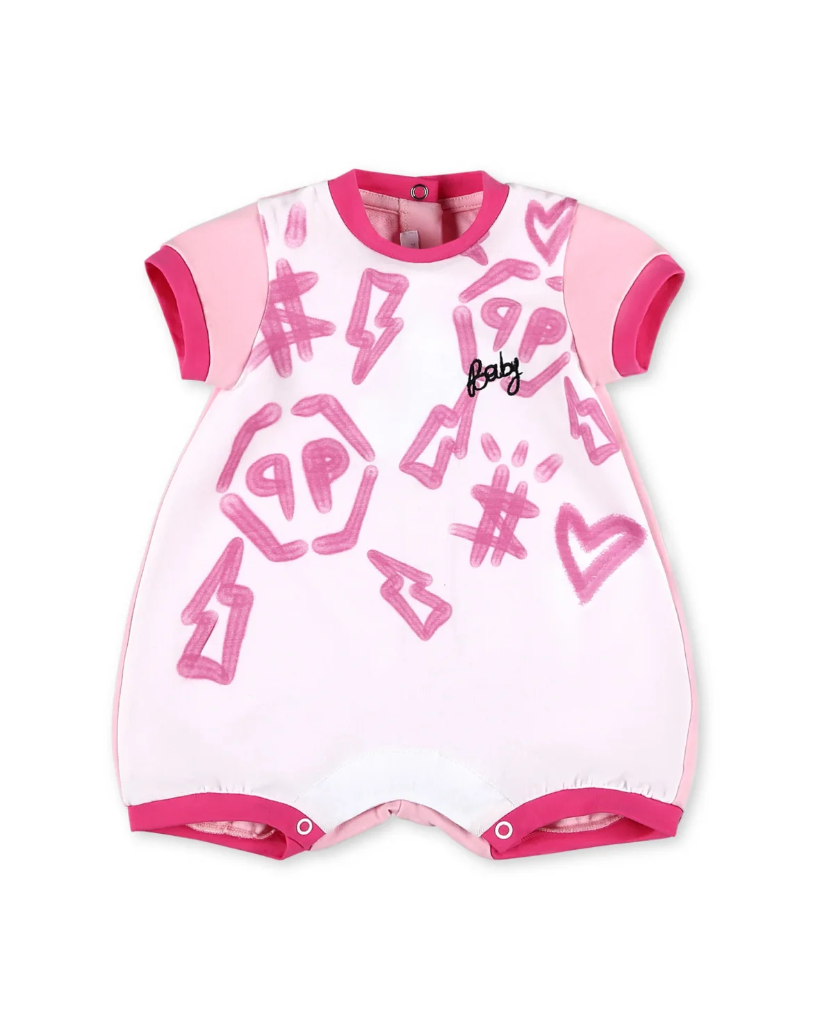 Rompers Monogram, цвет: Розовый
