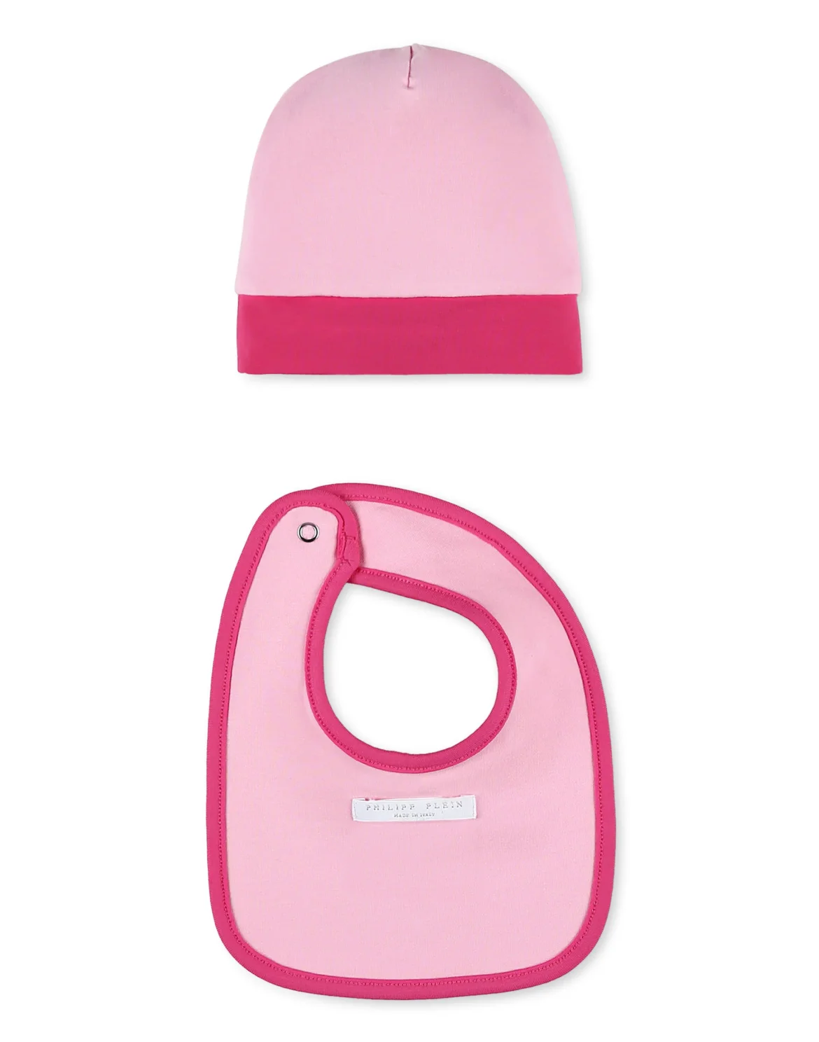 Body/Bonnet/Bib Monogram, цвет: Розовый