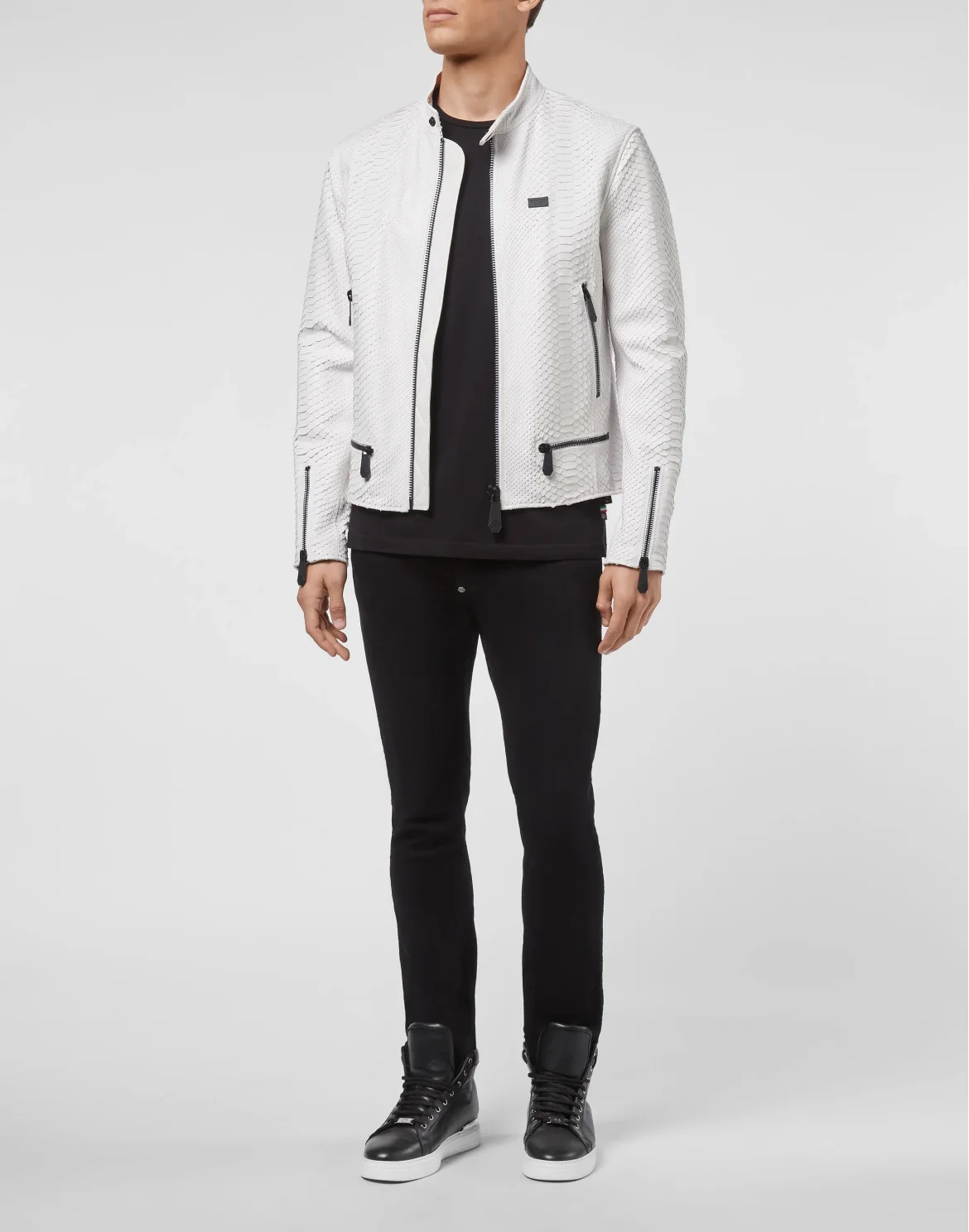 Leather Jacket Luxury, цвет: Белый