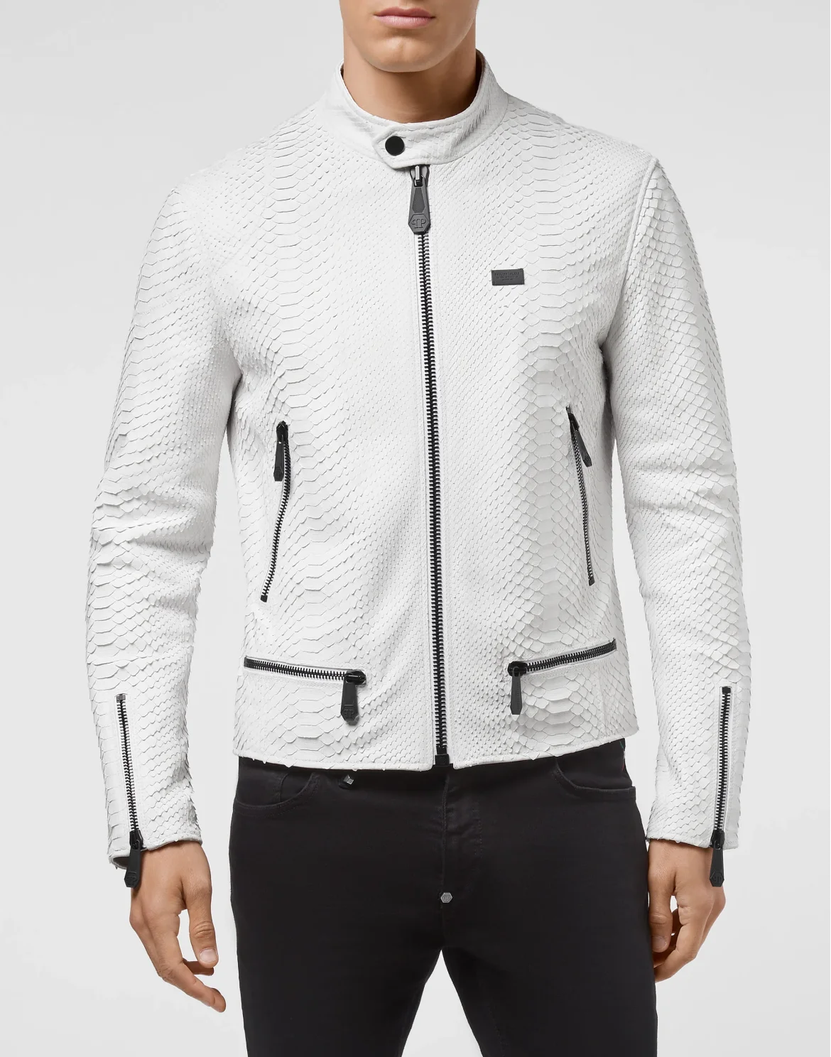 Leather Jacket Luxury, цвет: Белый