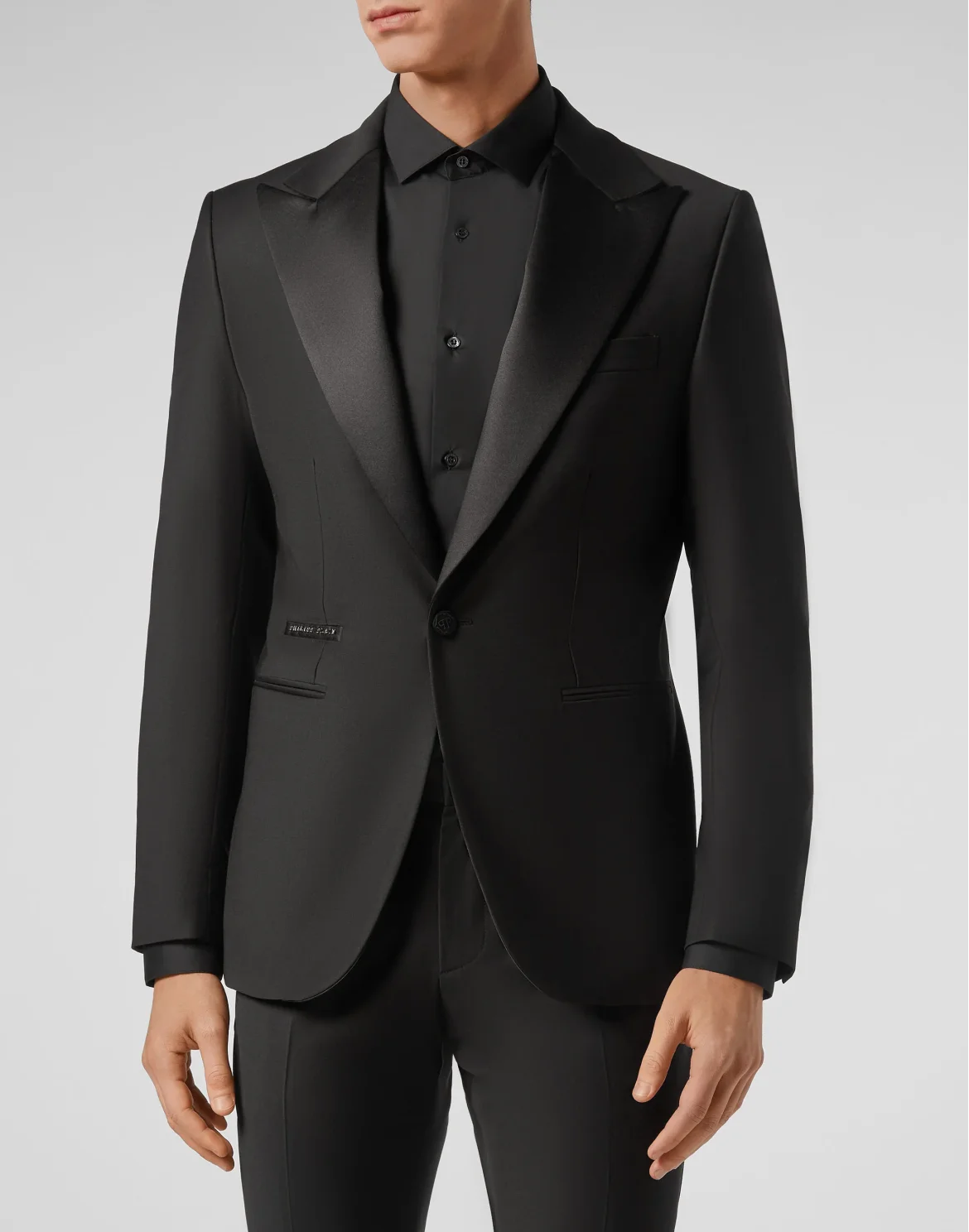 Blazer Slim Fit Iconic Plein, цвет: Черный