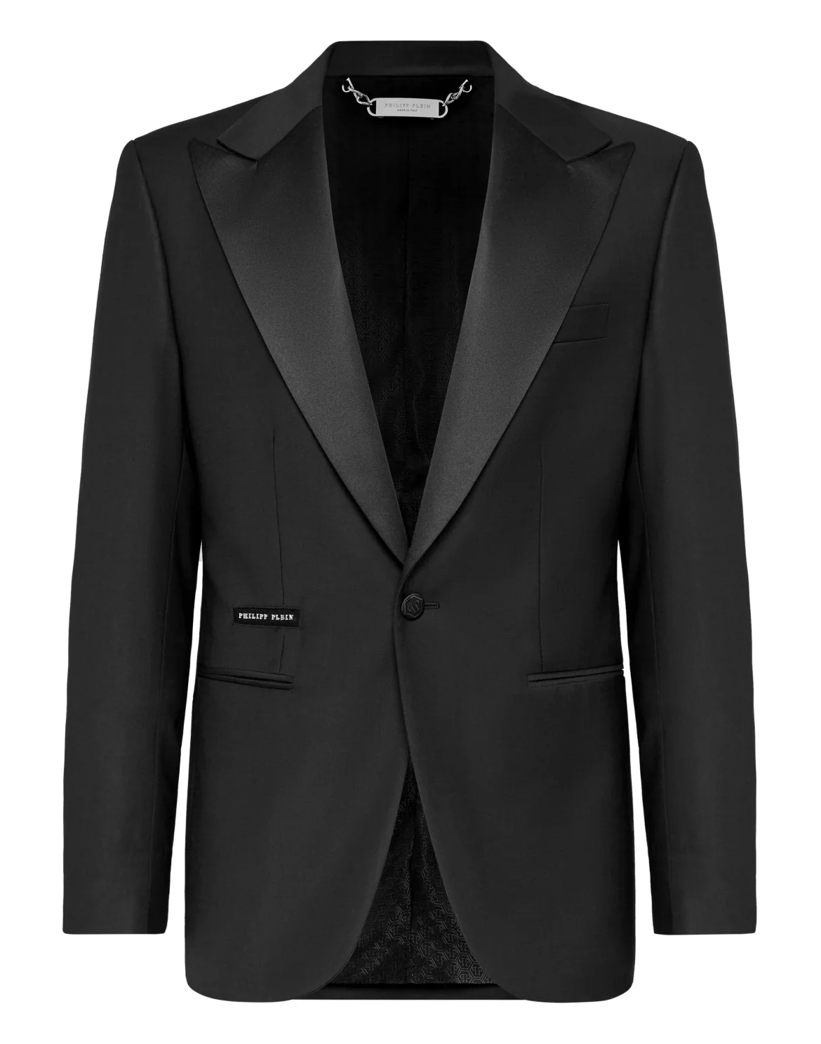 Blazer Slim Fit Iconic Plein, цвет: Черный