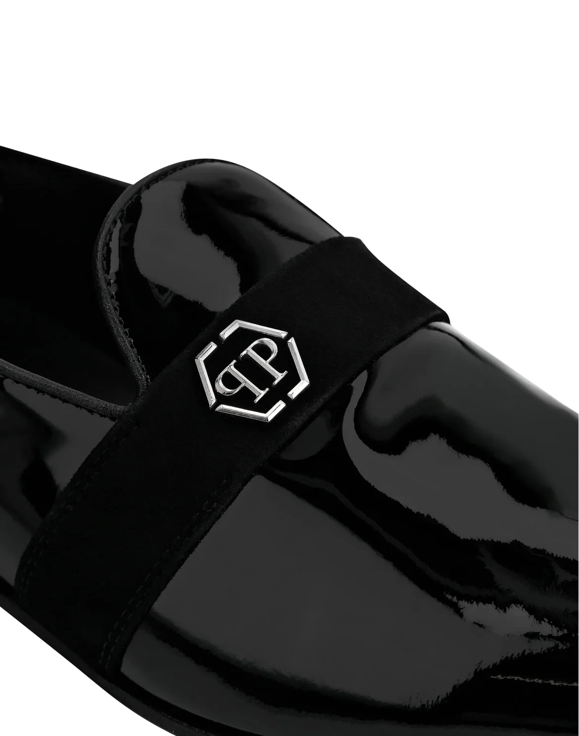 Patent leather Loafers Hexagon, цвет: Черный
