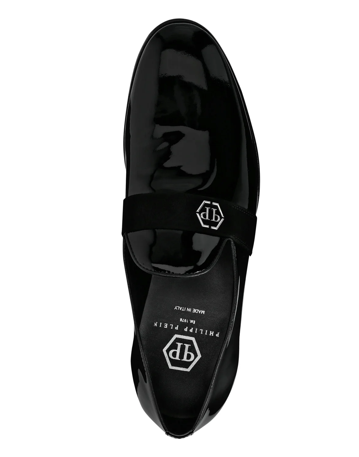 Patent leather Loafers Hexagon, цвет: Черный