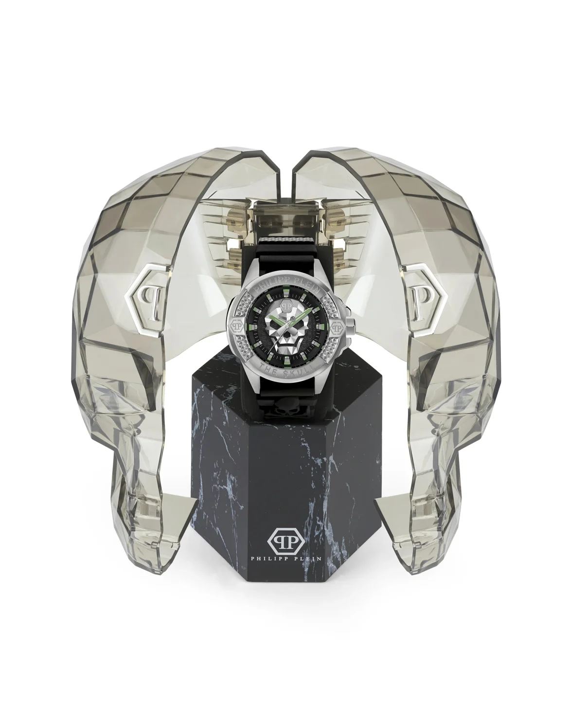 THE $KULL TITAN SILVER Watch, цвет: Серебристый