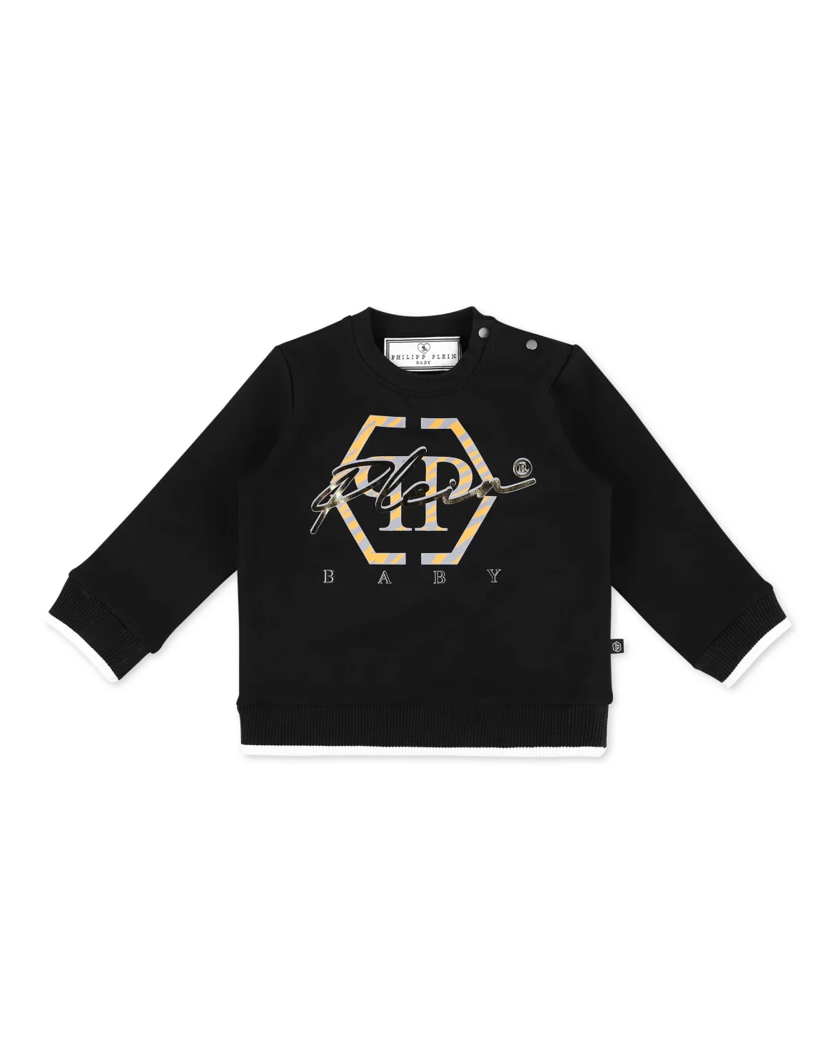PLUSH SWEATER Hexagon, цвет: Черный