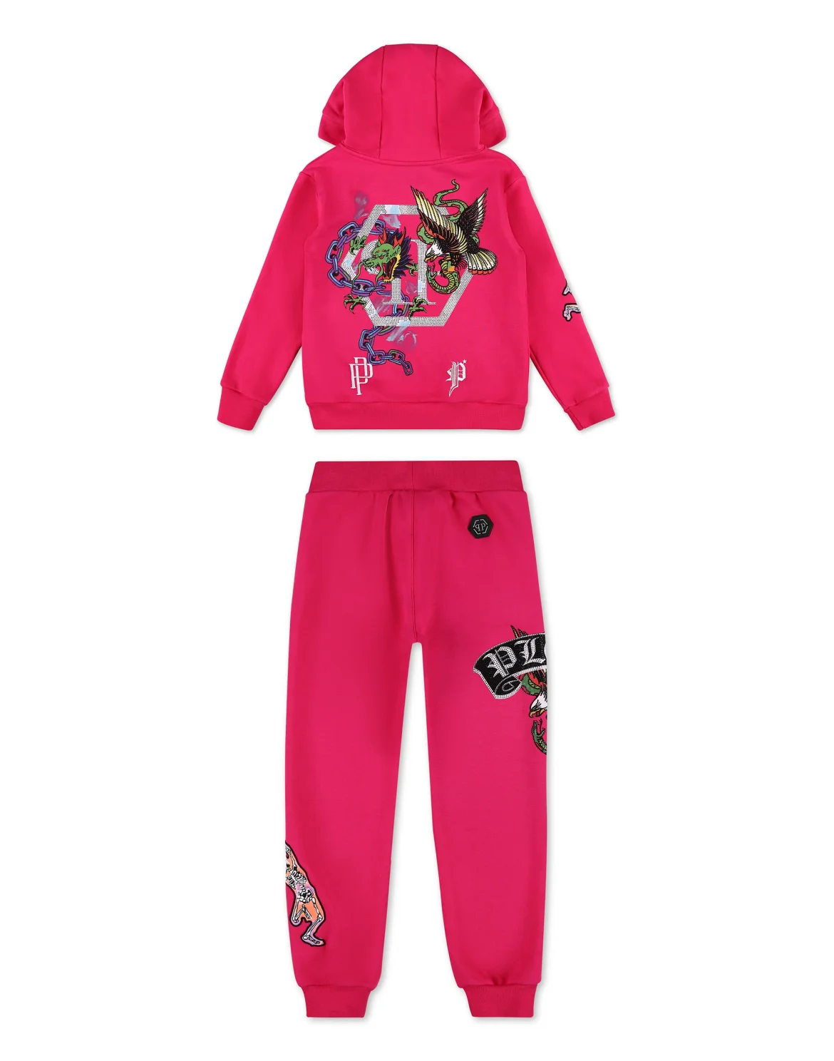 ZIPPED SWEATS.+TROUS, цвет: Розовый