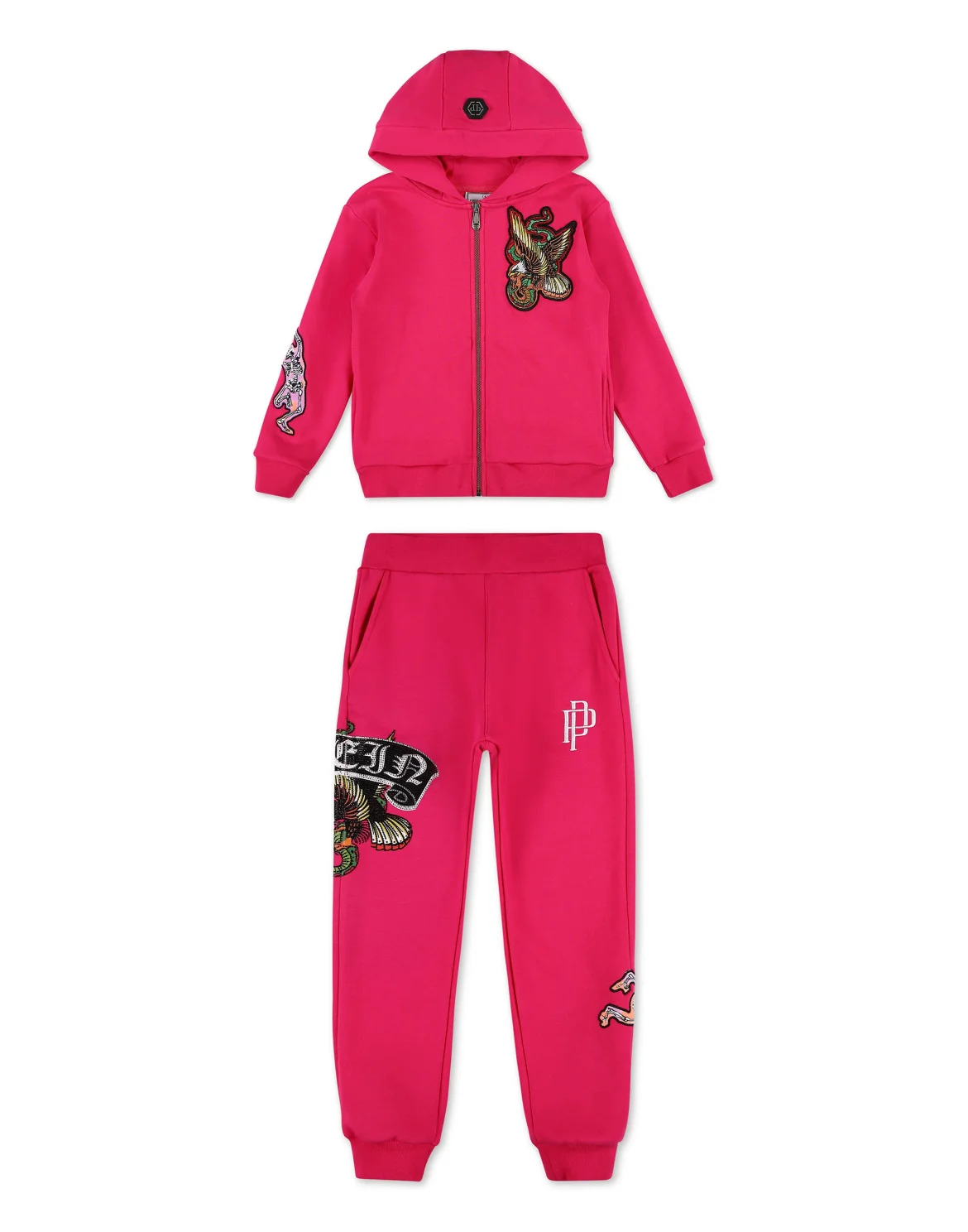 ZIPPED SWEATS.+TROUS, цвет: Розовый