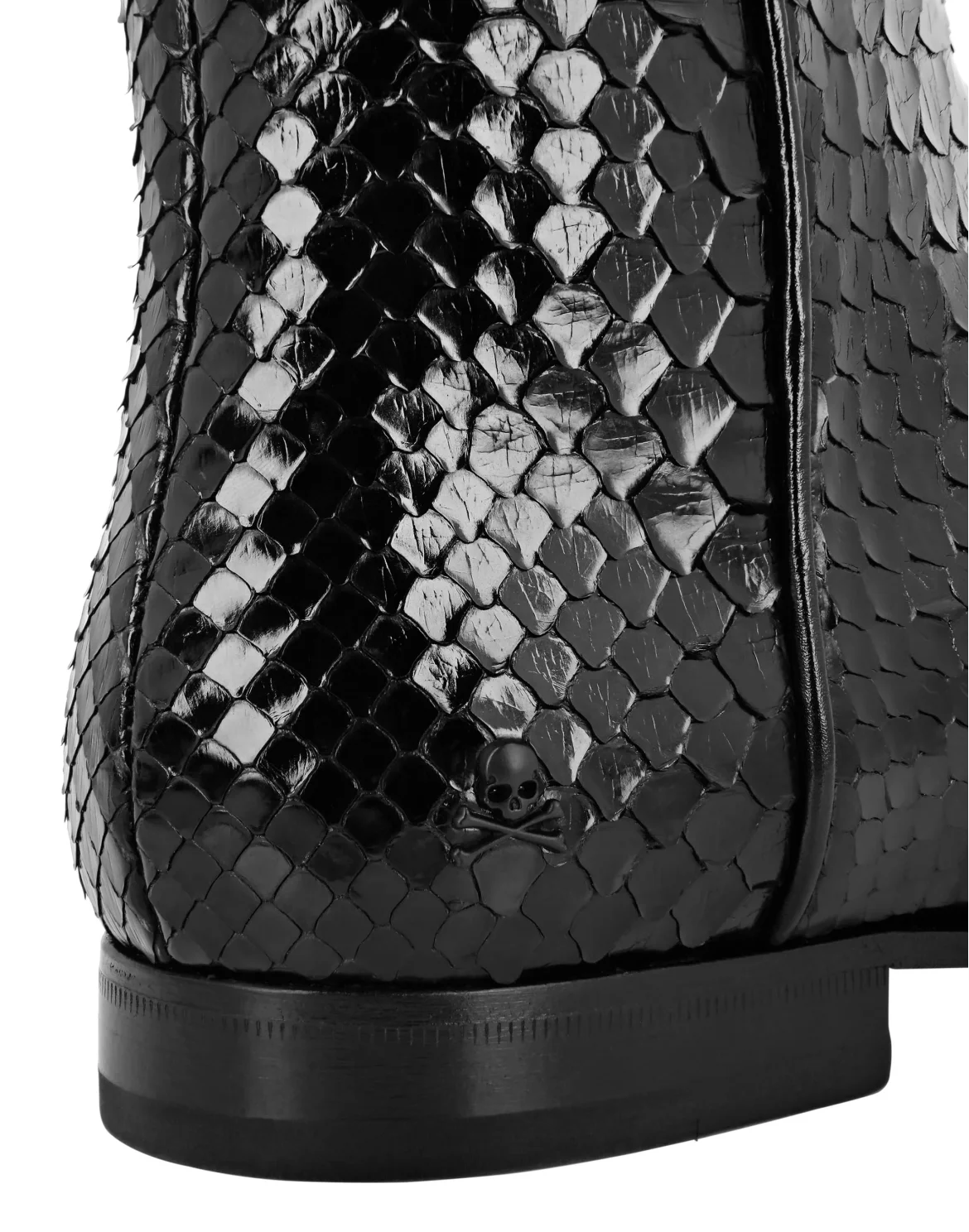 Python Print Boots Lo-Heels Mid, цвет: Черный