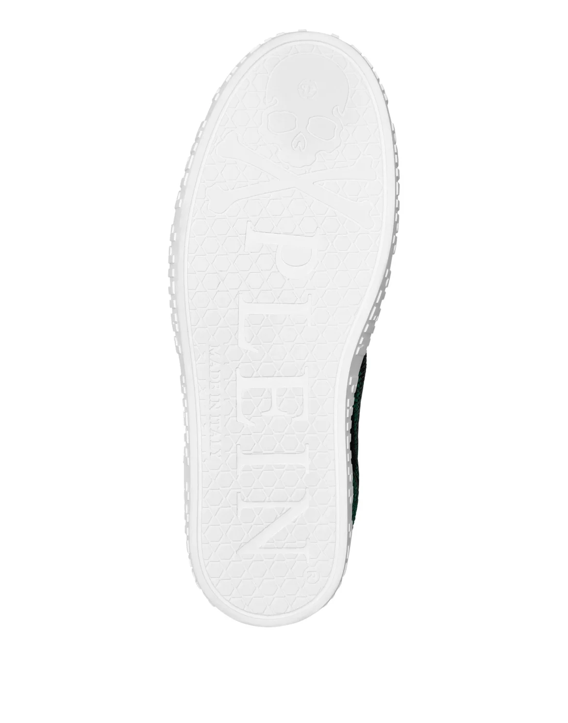 HI-TOP SNEAKERS NOTORIOUS CRYSTAL SKULL with Crystals, цвет: Зеленый