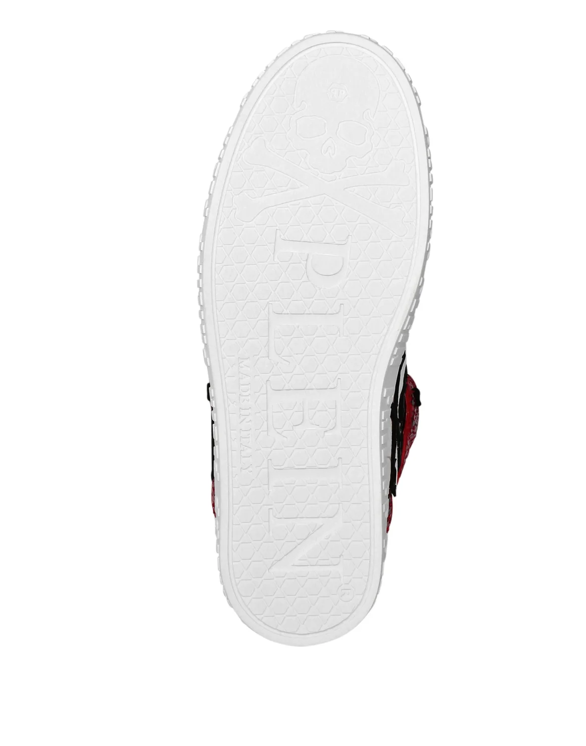 HI-TOP SNEAKERS NOTORIOUS PYTHON SKULL, цвет: Белый