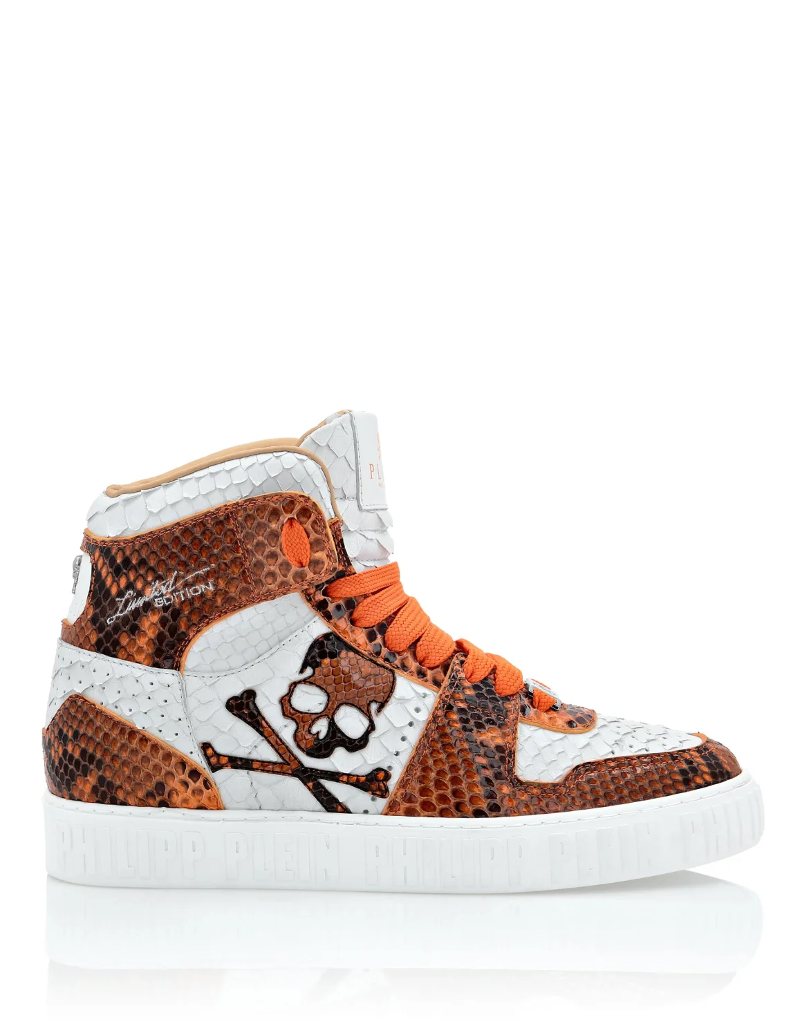 HI-TOP SNEAKERS NOTORIOUS PYTHON SKULL, цвет: Белый