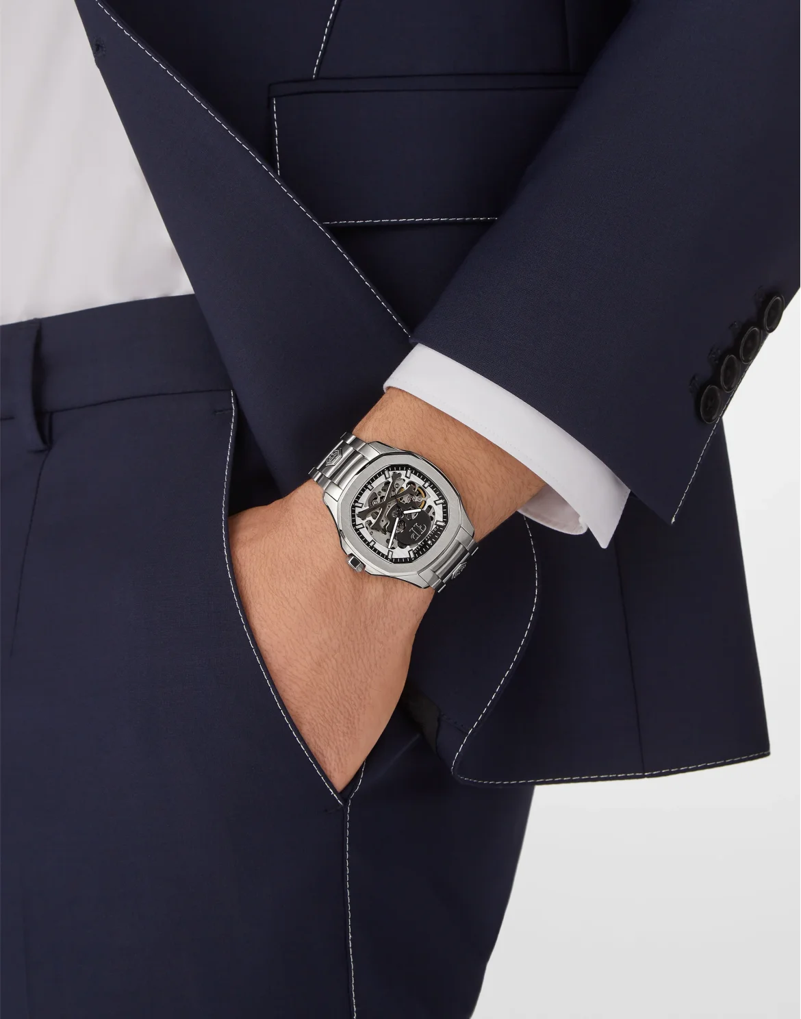 $KELETON $PECTRE WATCH, цвет: Серебристый