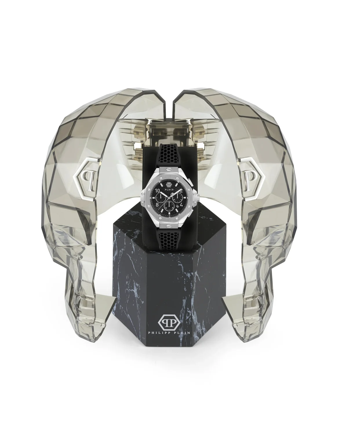 Stainless Steel Watch, цвет: Черный