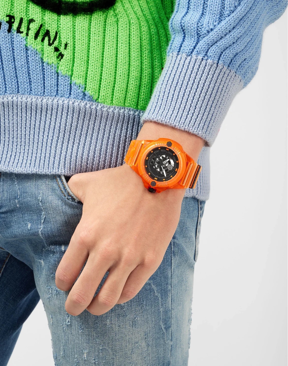 The $kull Scuba Duba Watch, цвет: Черный
