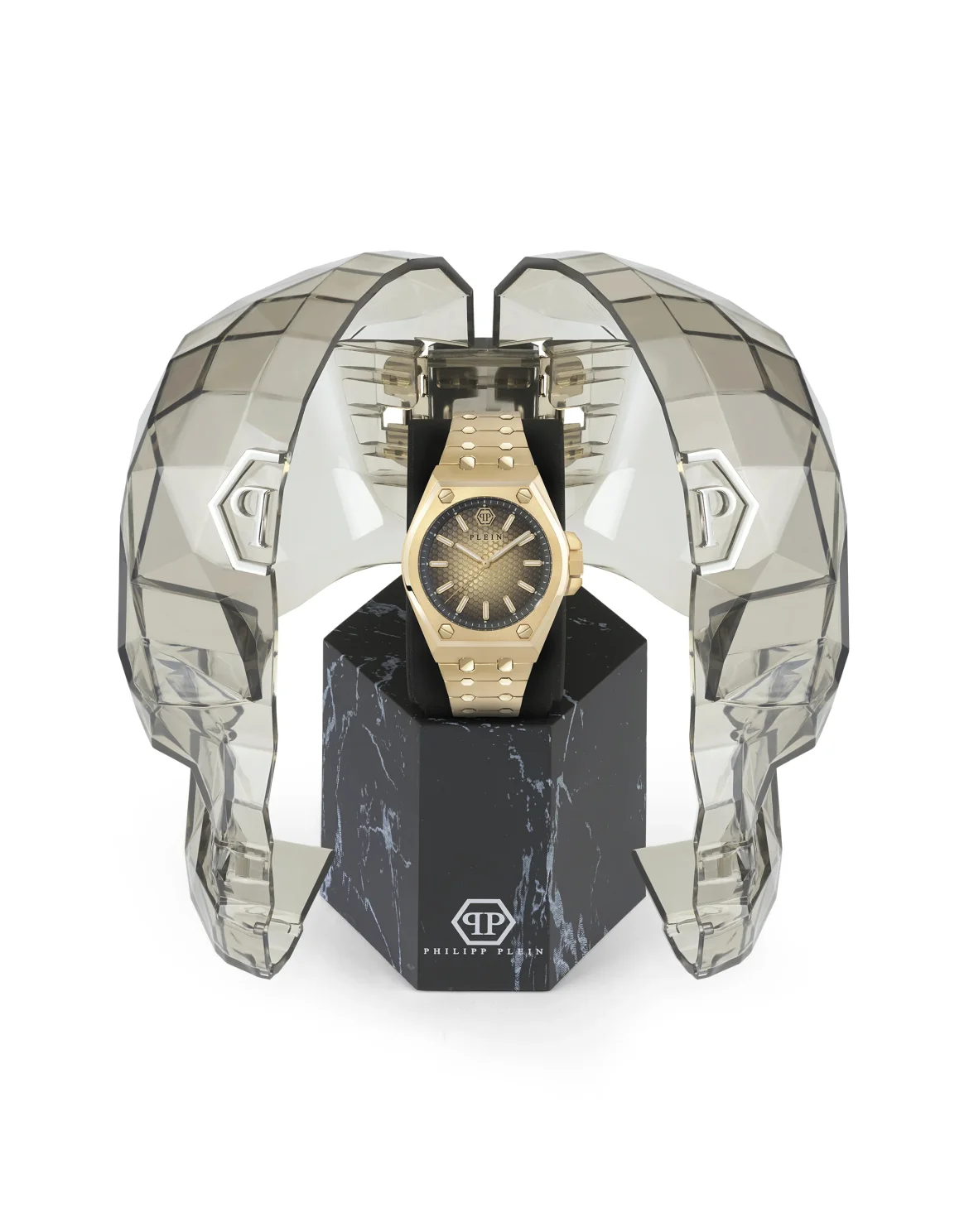 Stainless Steel Watch, цвет: Золотой