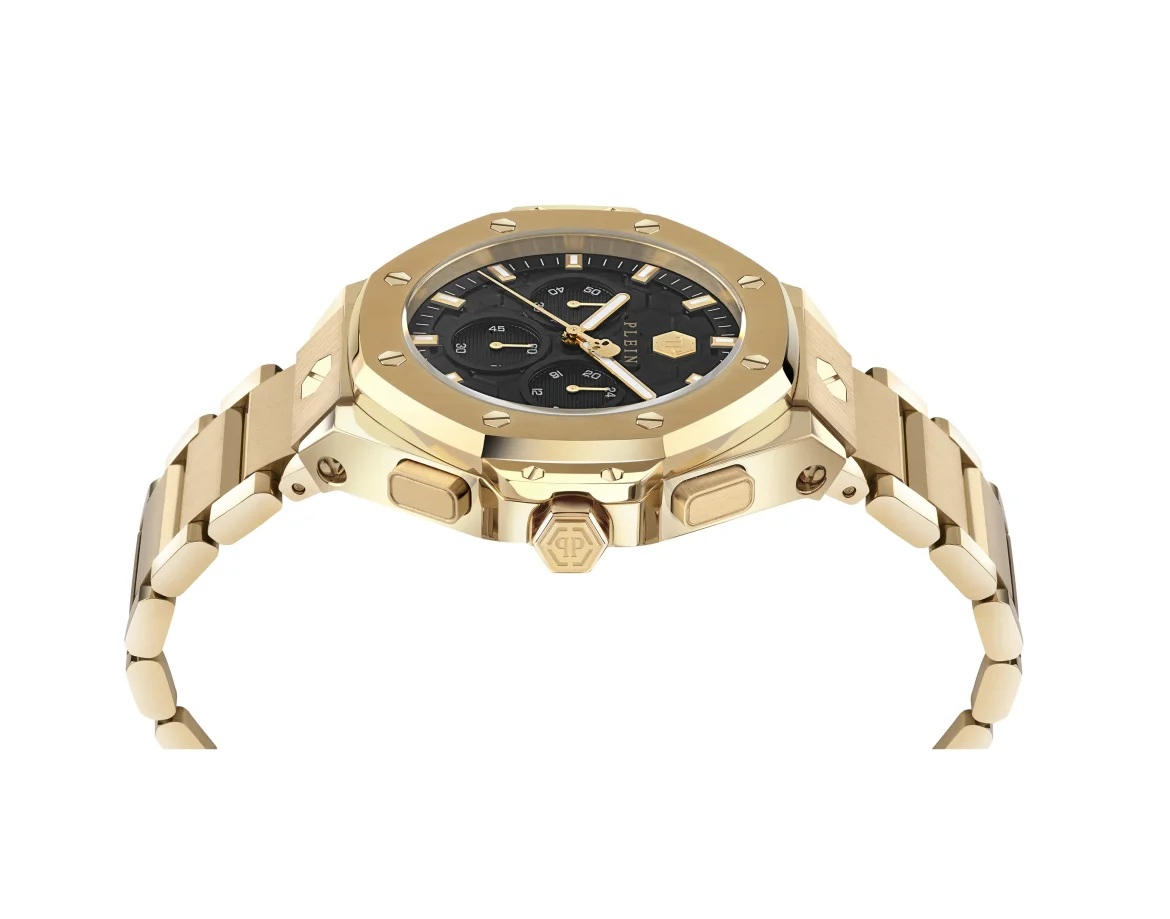 Stainless Steel Watch, цвет: Золотой