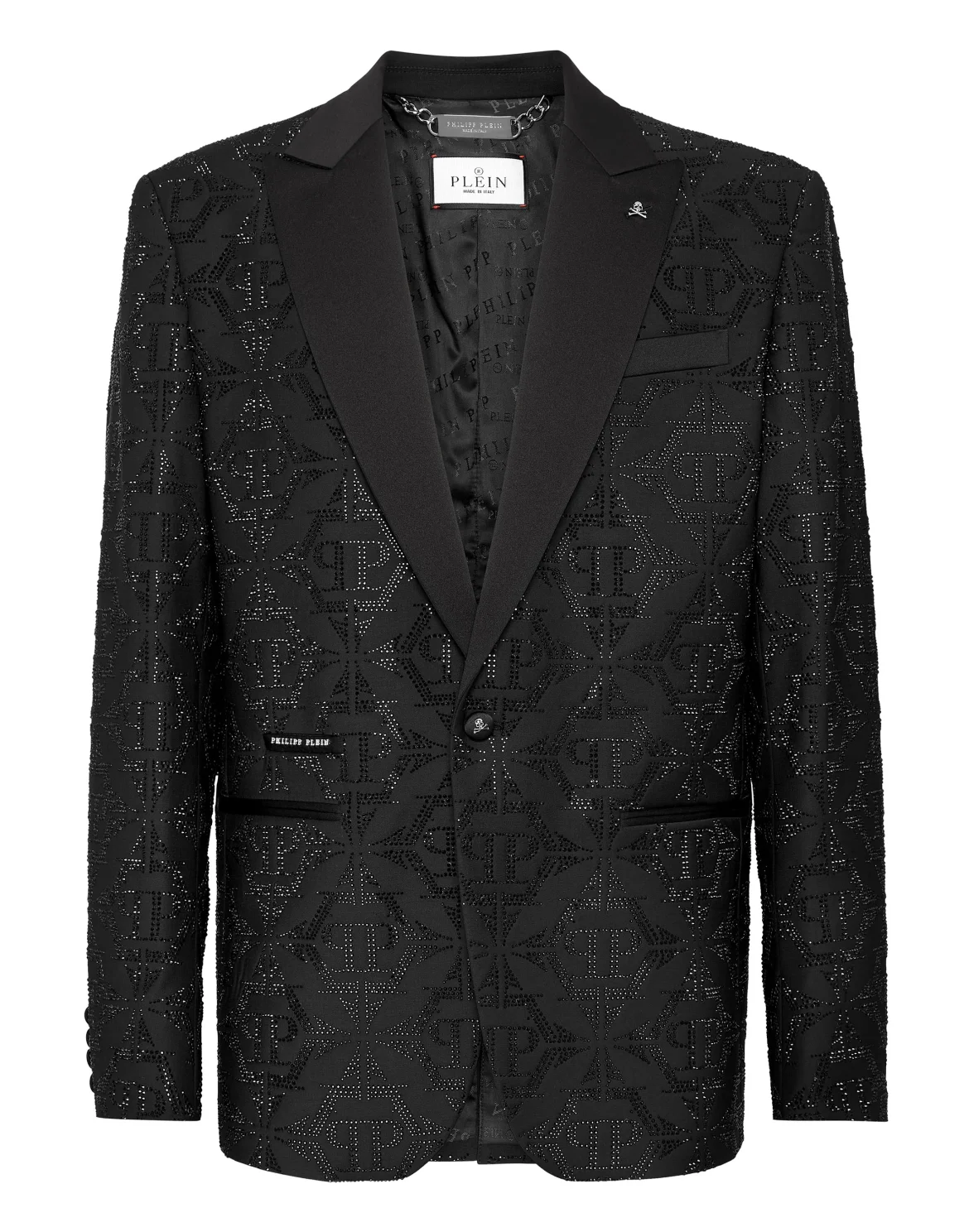 Wool Blazer Lord fit Hexagon, цвет: Черный