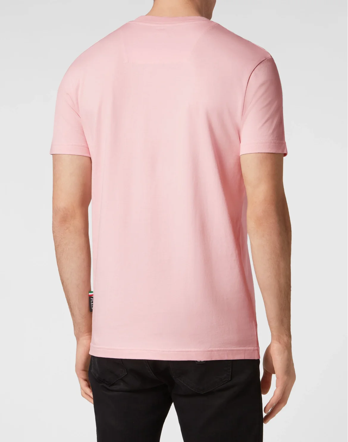 T-shirt Round Neck SS Dripping Skull, цвет: Розовый