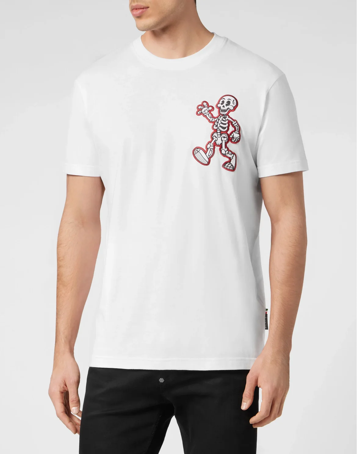 T-shirt Round Neck SS Skully Gang, цвет: Белый