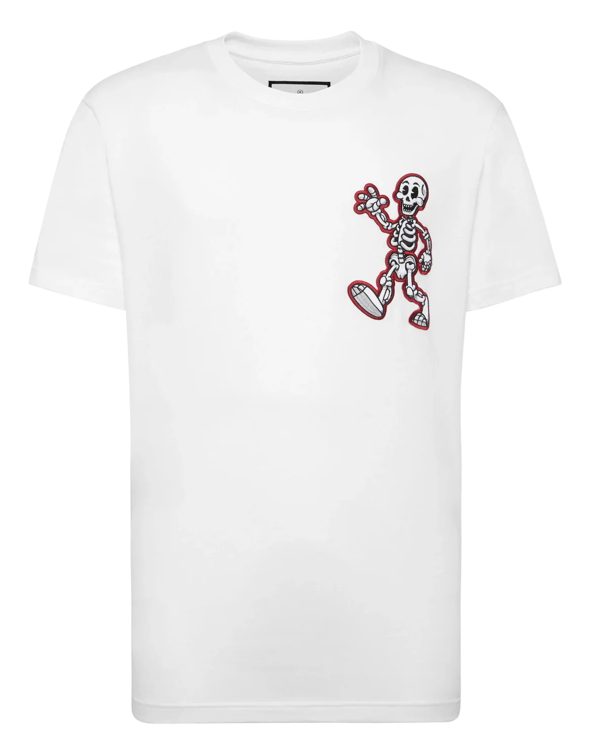 T-shirt Round Neck SS Skully Gang, цвет: Белый