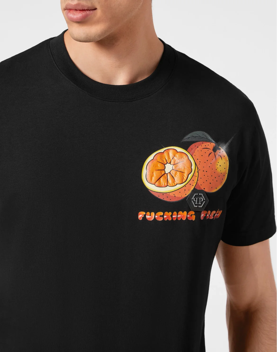 T-shirt Round Neck SS Tutti Frutti, цвет: Черный