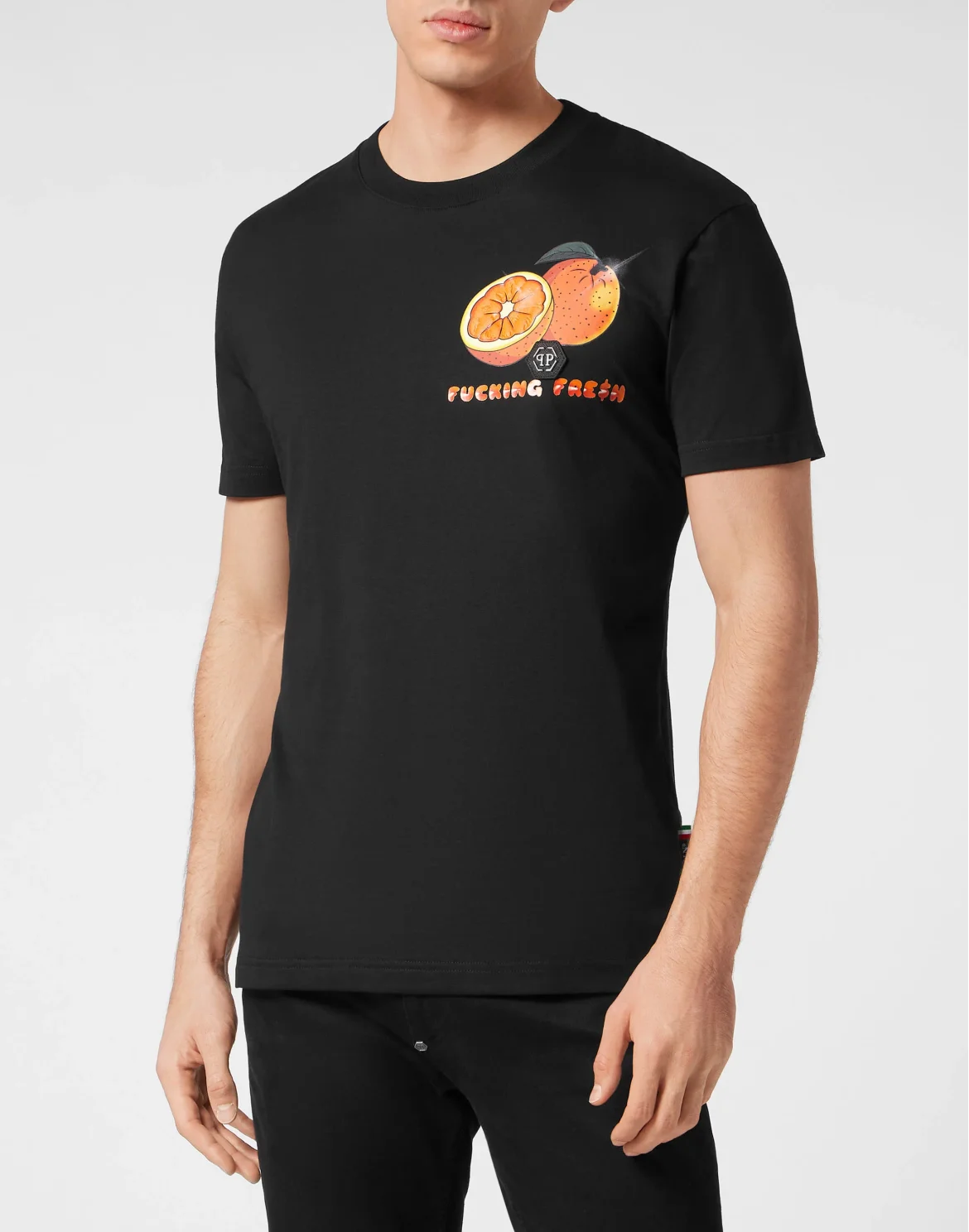 T-shirt Round Neck SS Tutti Frutti, цвет: Черный