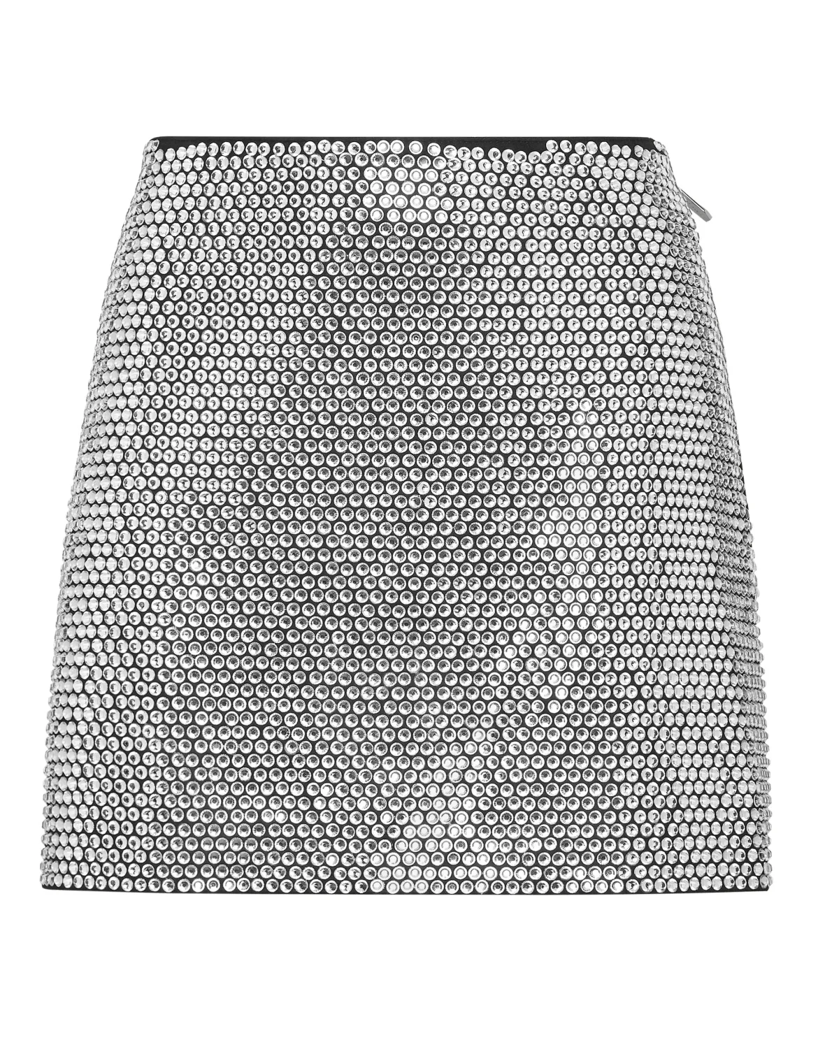 Leather Mini Skirt Crystal, цвет: Прозрачный