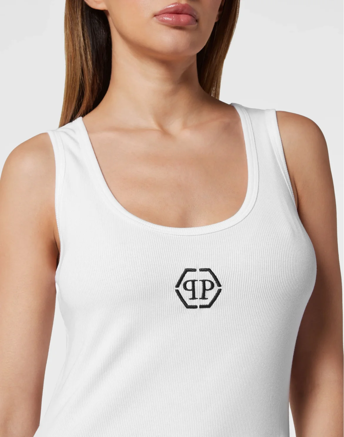 Tank Top Hexagon, цвет: Белый