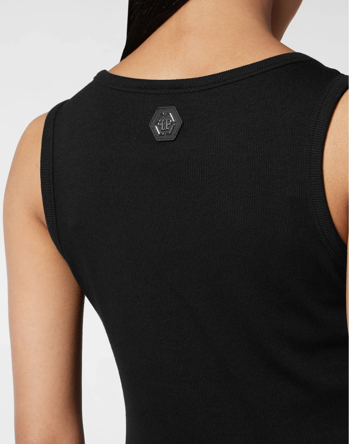 Tank Top Hexagon, цвет: Черный