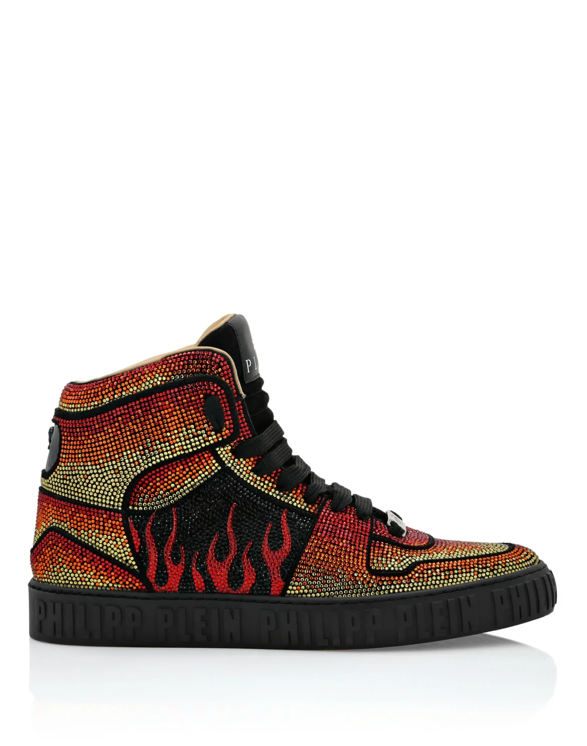 Hi-Top Sneakers, цвет: Черный