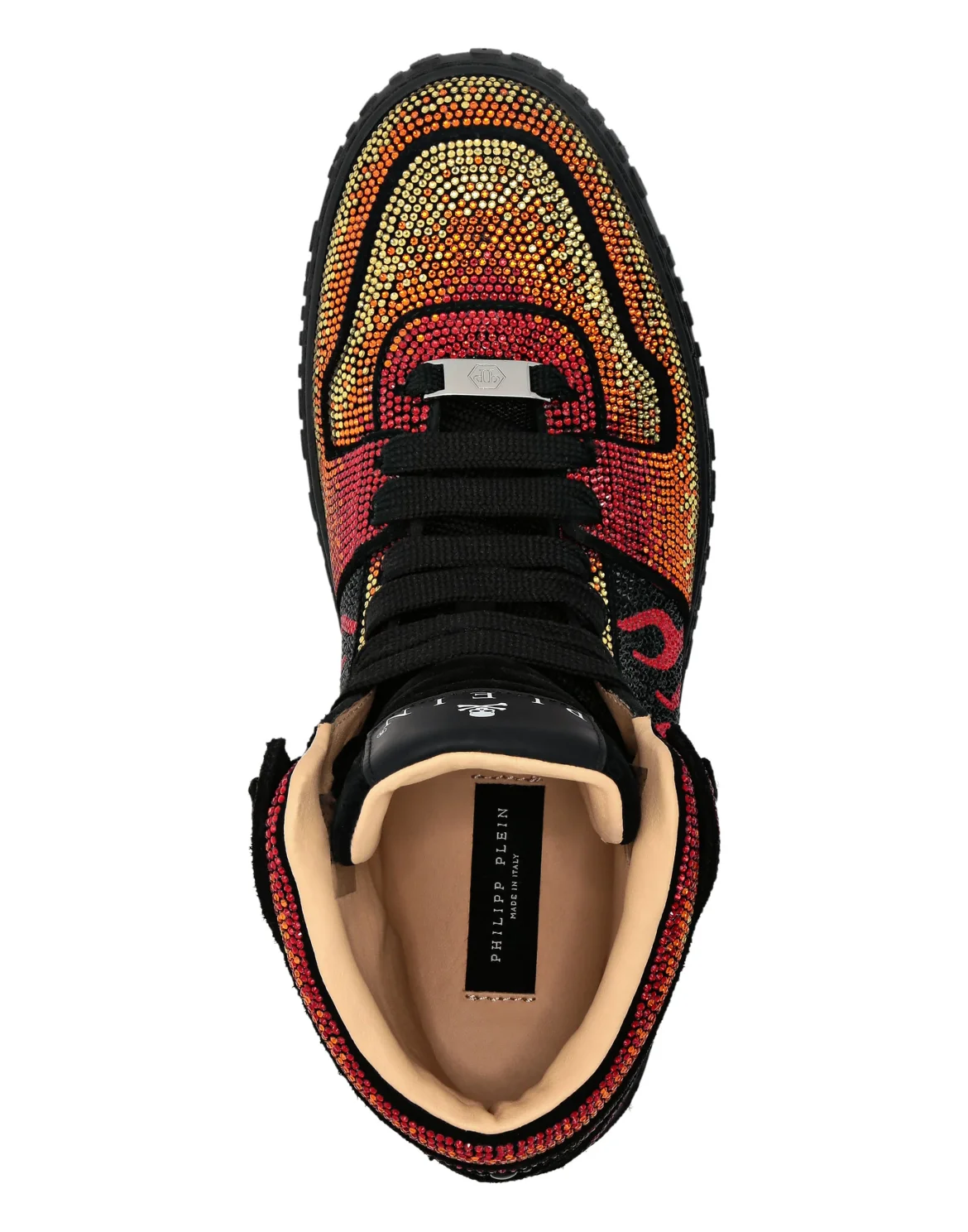 Hi-Top Sneakers, цвет: Черный