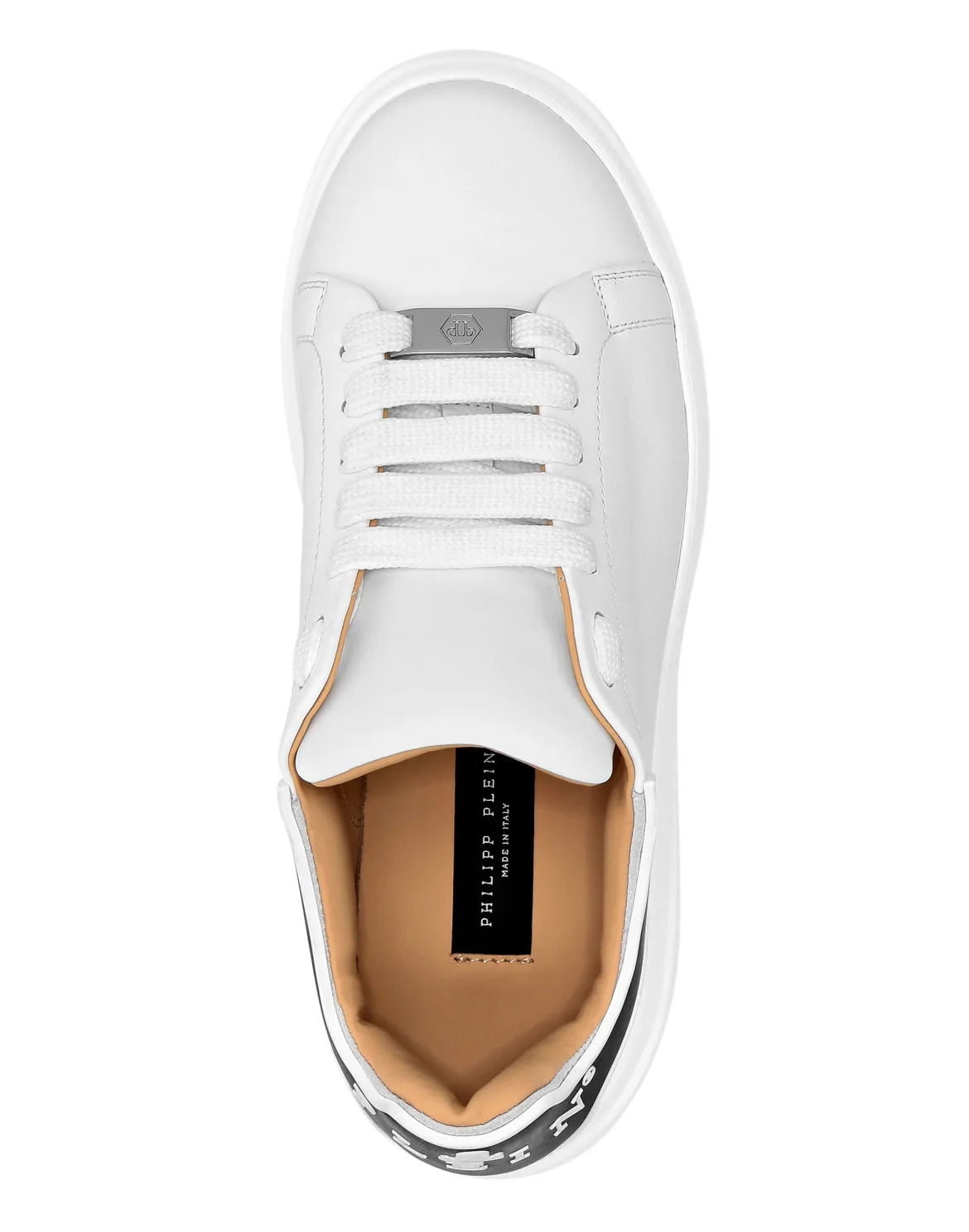 Leather Low-Top Sneakers Megastar, цвет: Белый