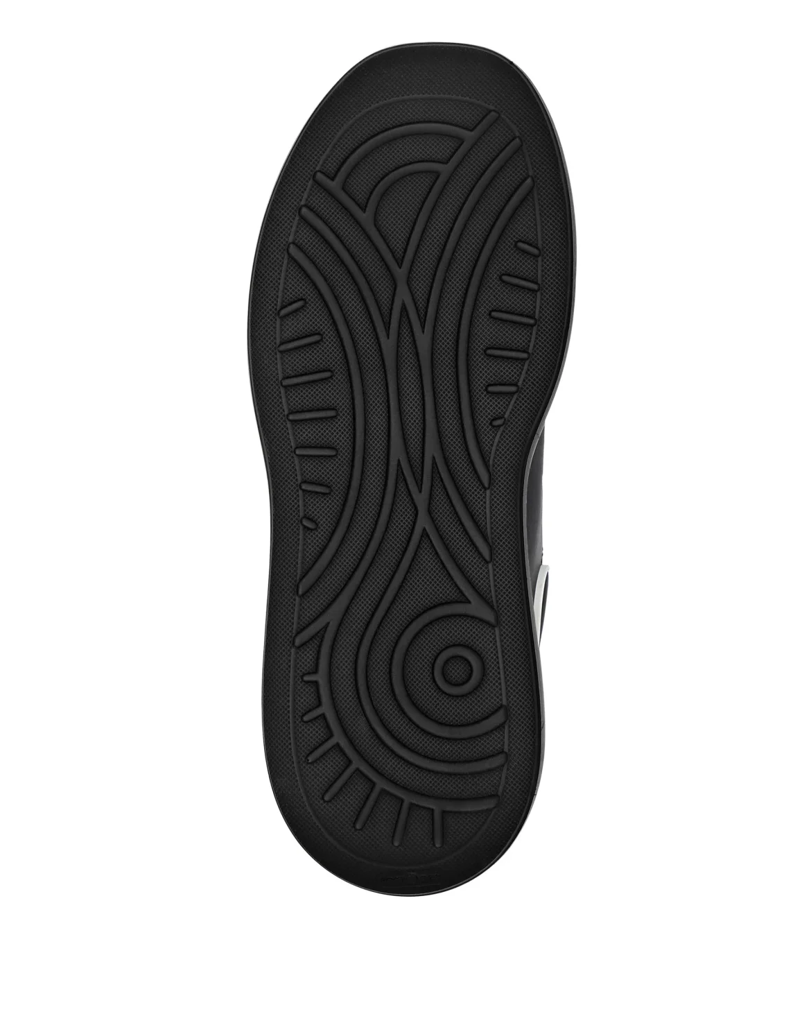 Leather Low-Top Sneakers Megastar, цвет: Черный