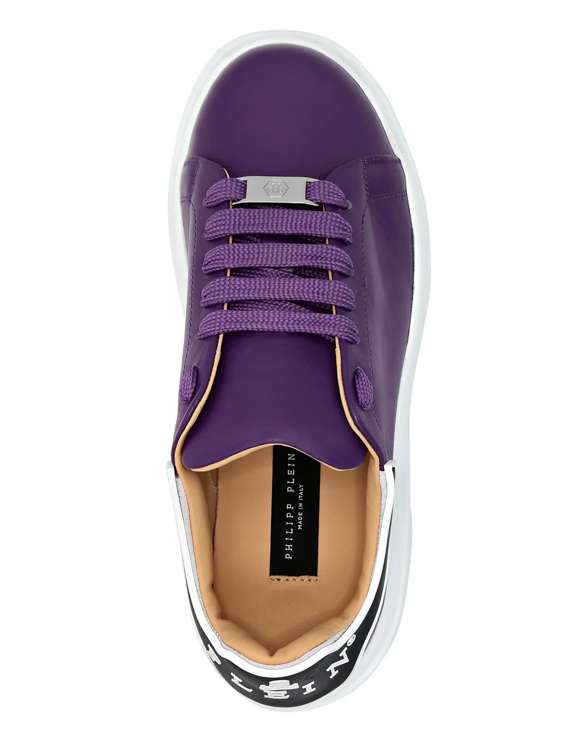 Leather Low-Top Sneakers Megastar, цвет: Фиолетовый
