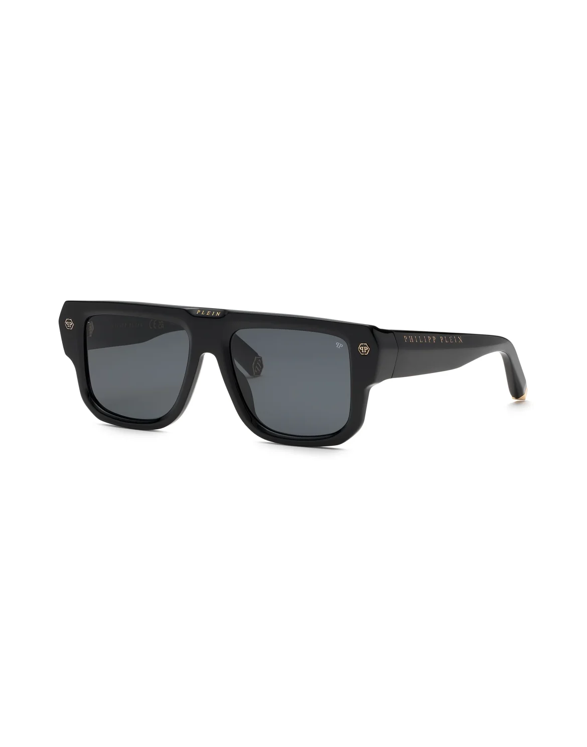 Sunglasses Plein Hexagon Camou, цвет: Черный