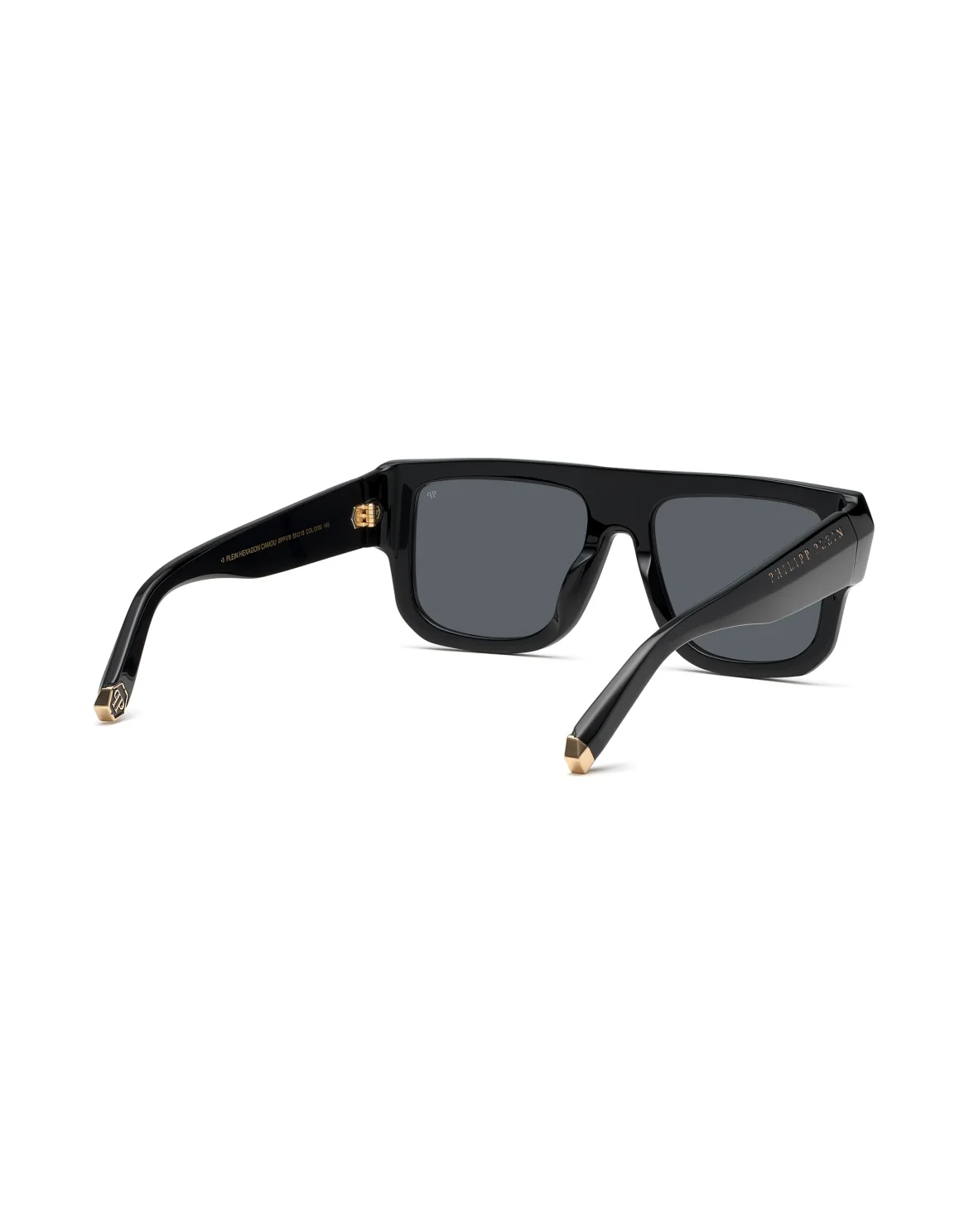 Sunglasses Plein Hexagon Camou, цвет: Черный