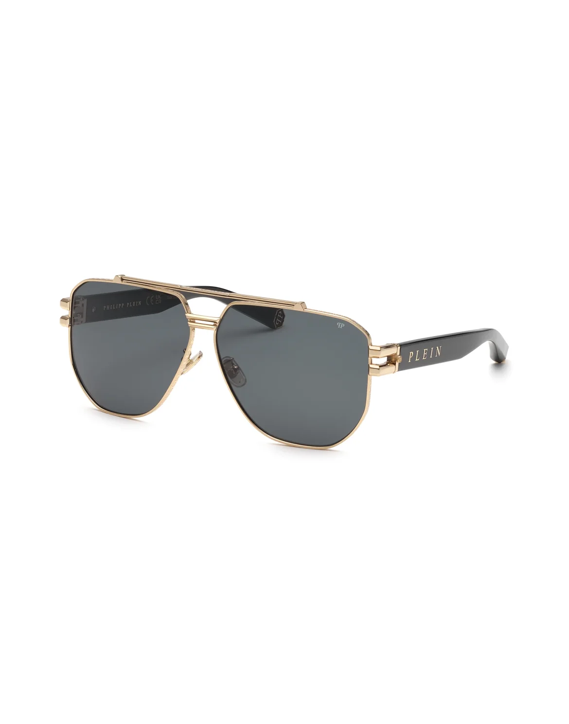 Sunglasses Plein Icon, цвет: Черный