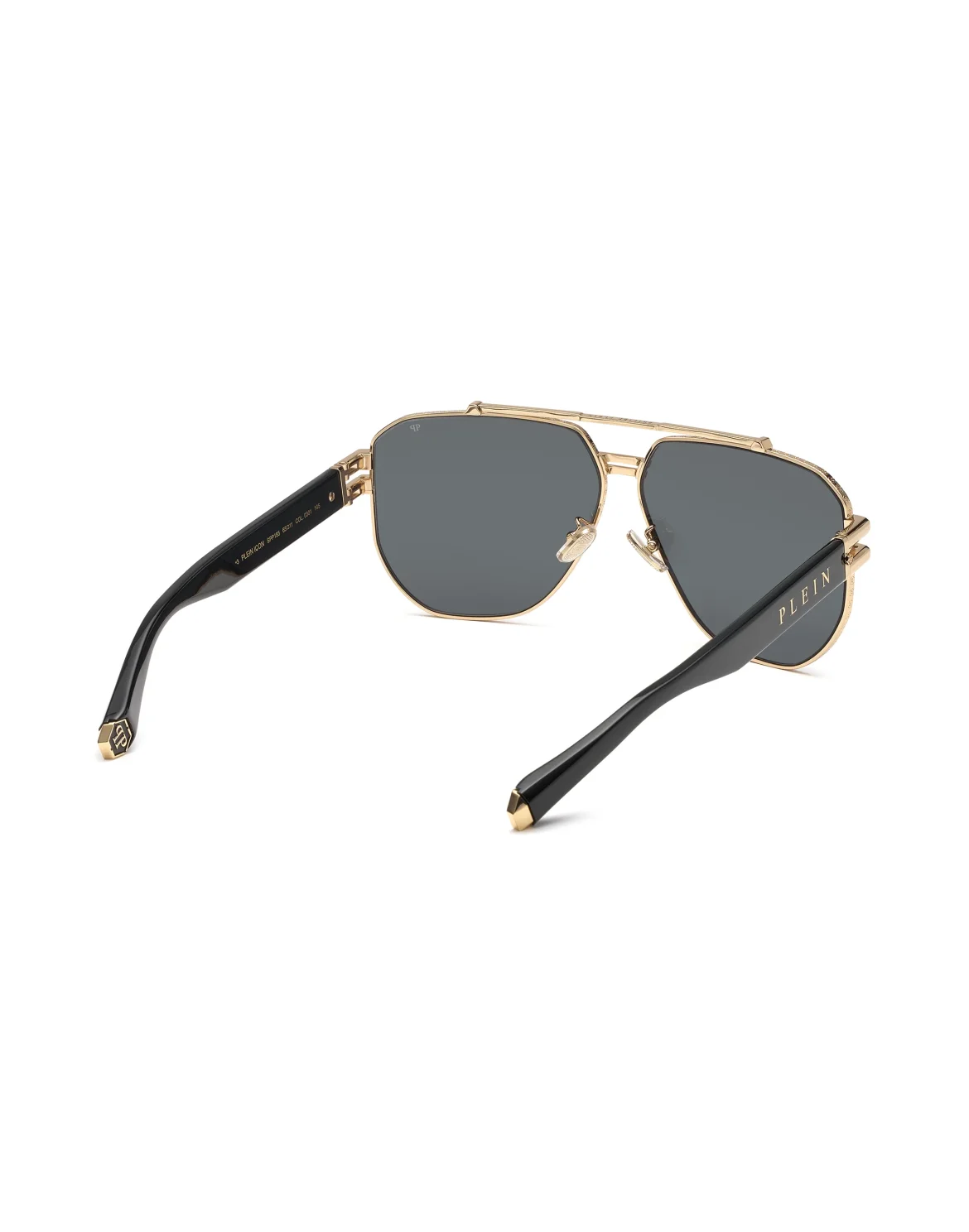 Sunglasses Plein Icon, цвет: Черный