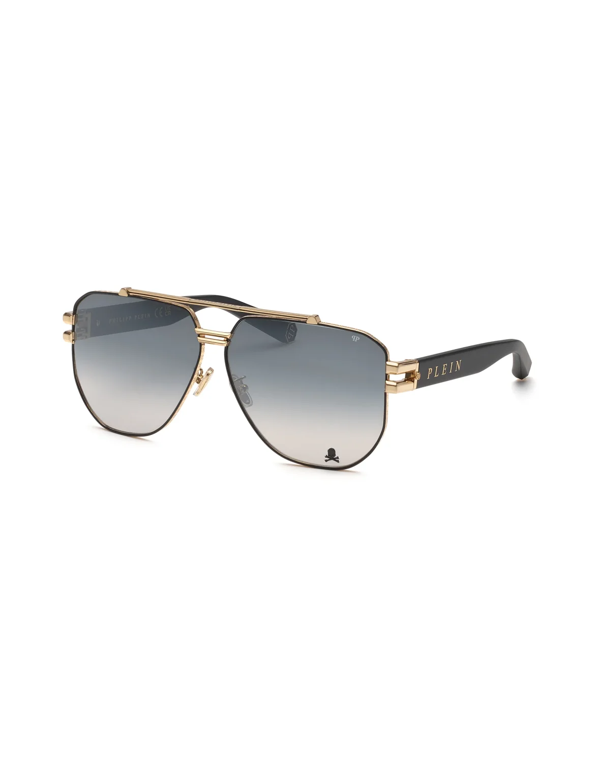 Sunglasses Plein Icon, цвет: Черный
