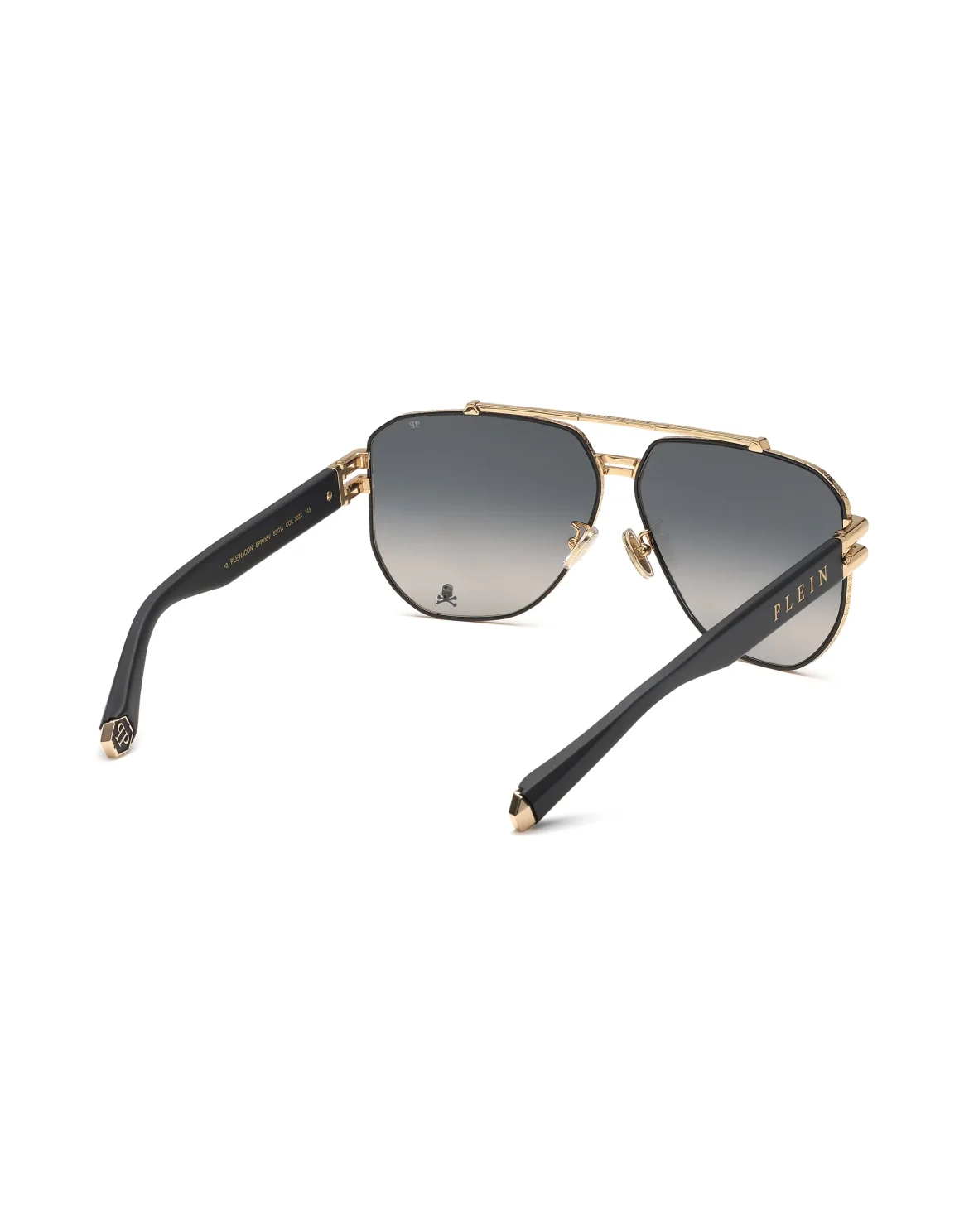 Sunglasses Plein Icon, цвет: Черный