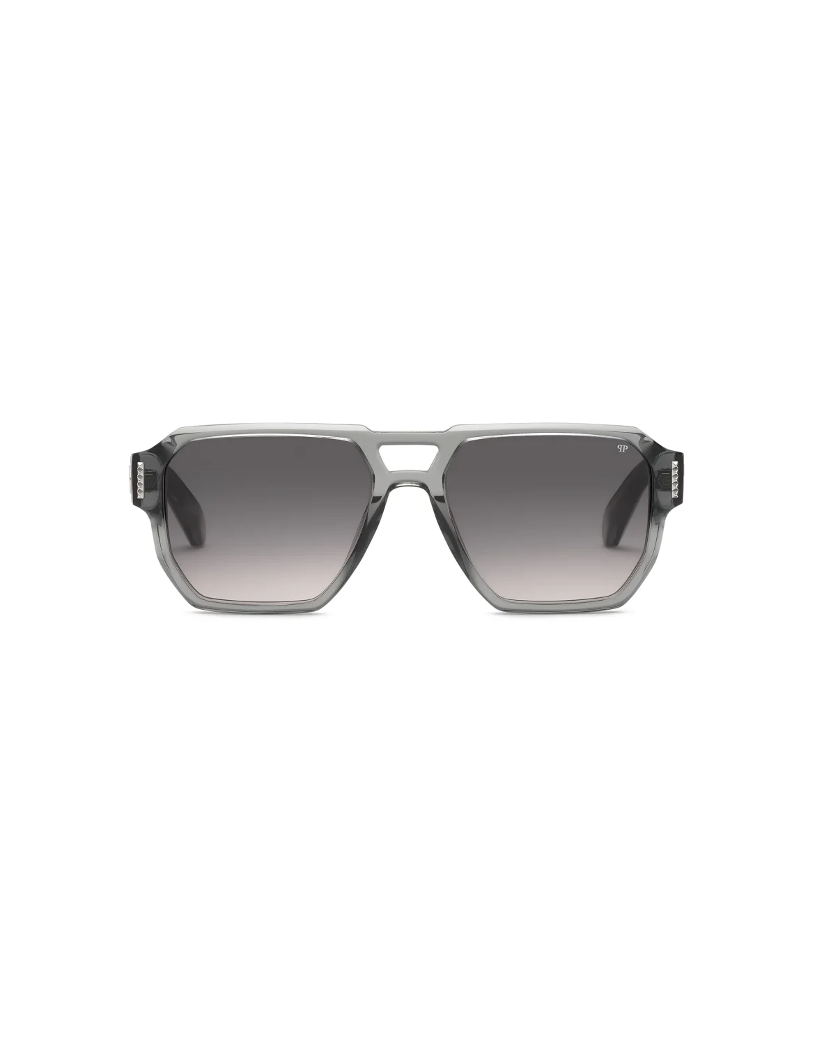 Sunglasses Plein Stud, цвет: Серый