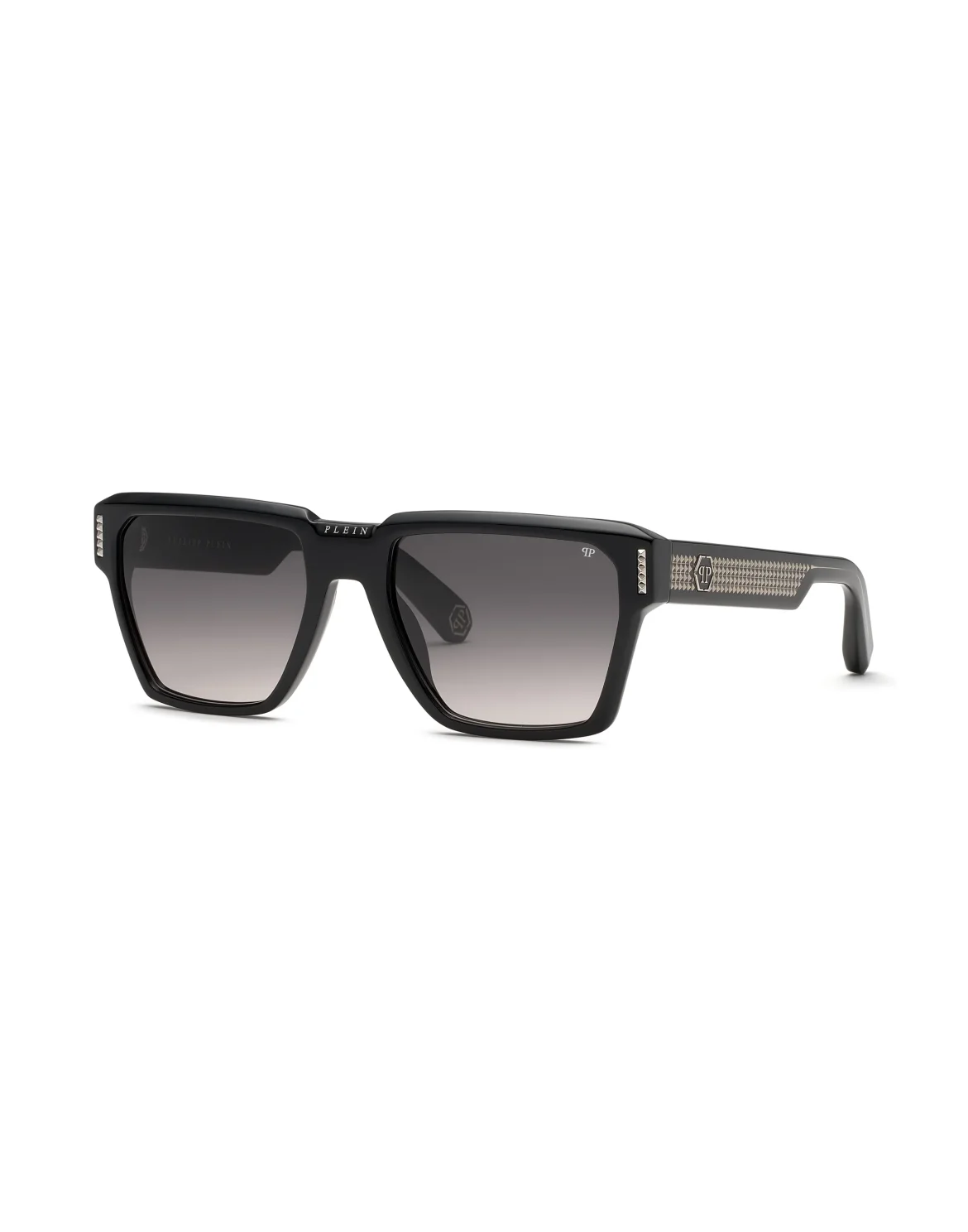 Sunglasses Plein Stud Crystals, цвет: Черный