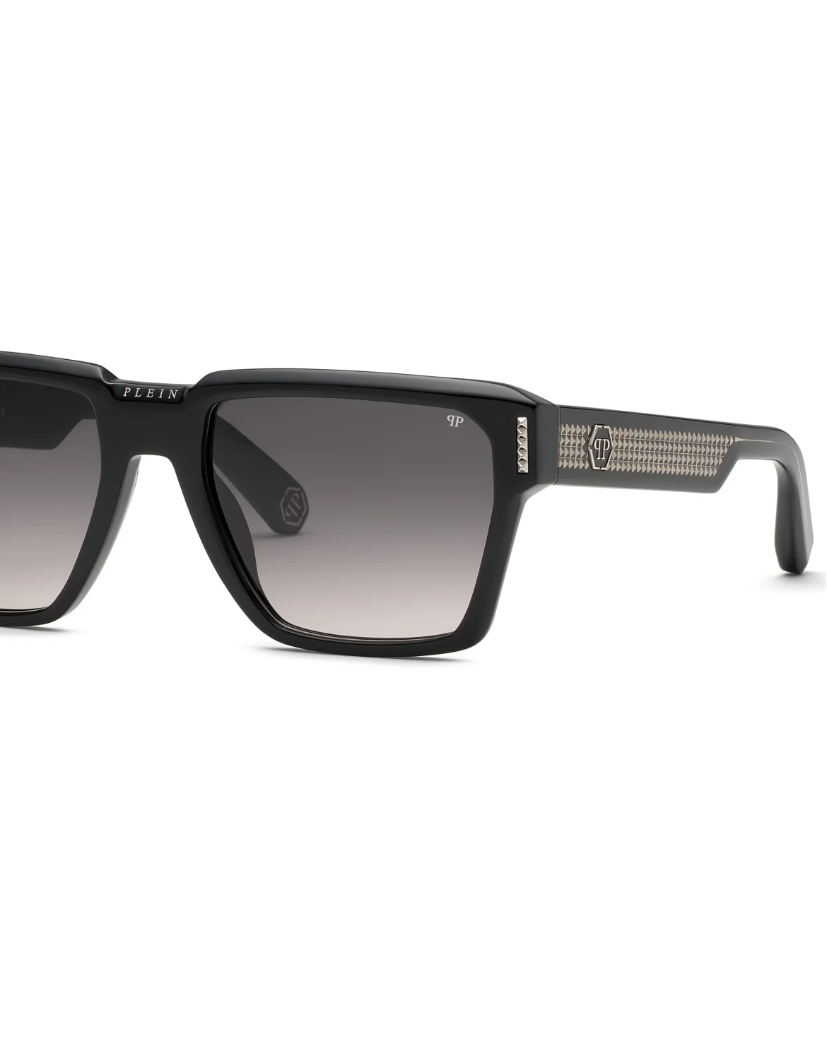 Sunglasses Plein Stud Crystals, цвет: Черный